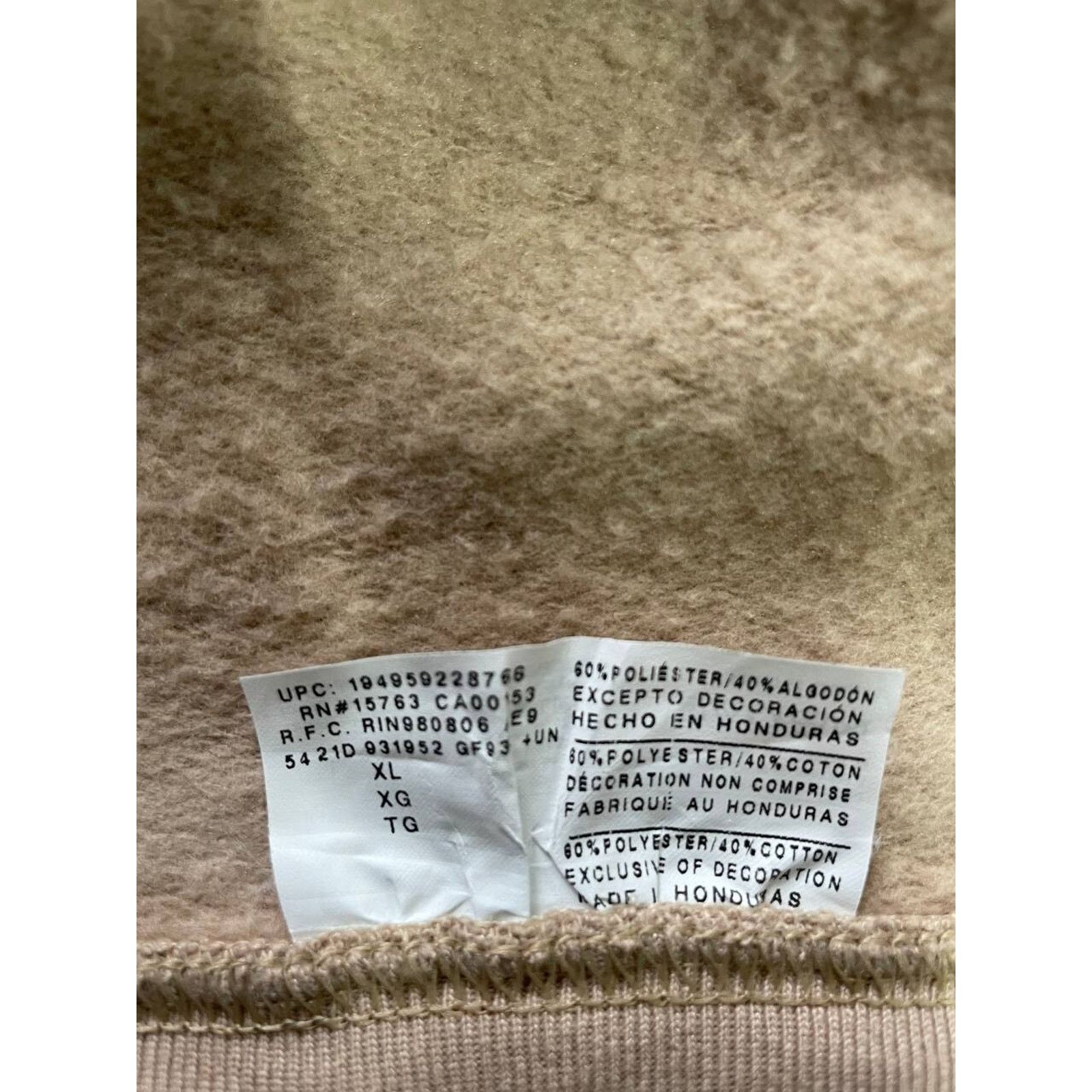 Champion Vintage Champion Brown Hoodie XL Small Stains USA Size US XL / EU 56 / 4 - 4 Thumbnail