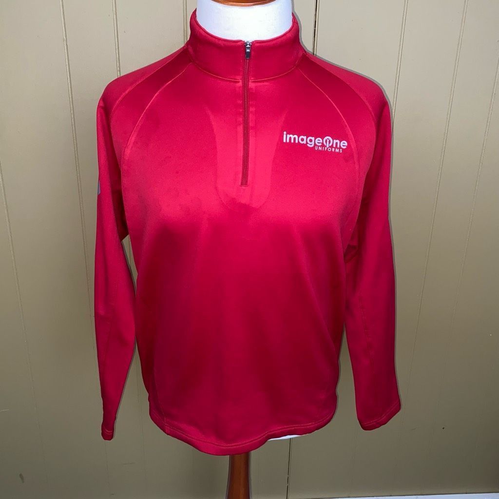 Other Sport Tek men M quarter zip pullover red Size US M / EU 48-50 / 2 - 1 Thumbnail