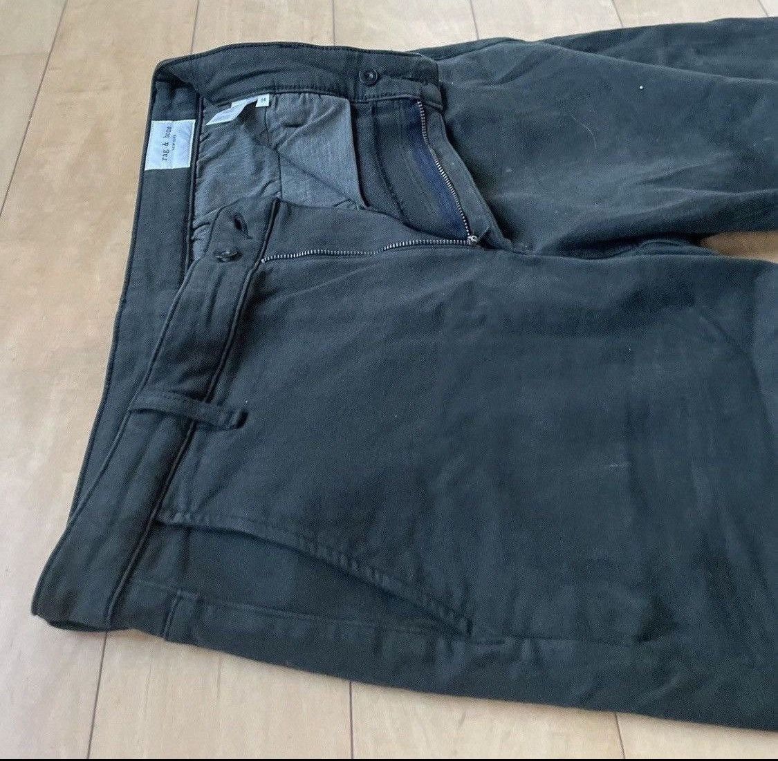 Rag & Bone Fit 2 Forest Green Loopback Jeans Size US 34 / EU 50 - 2 Thumbnail