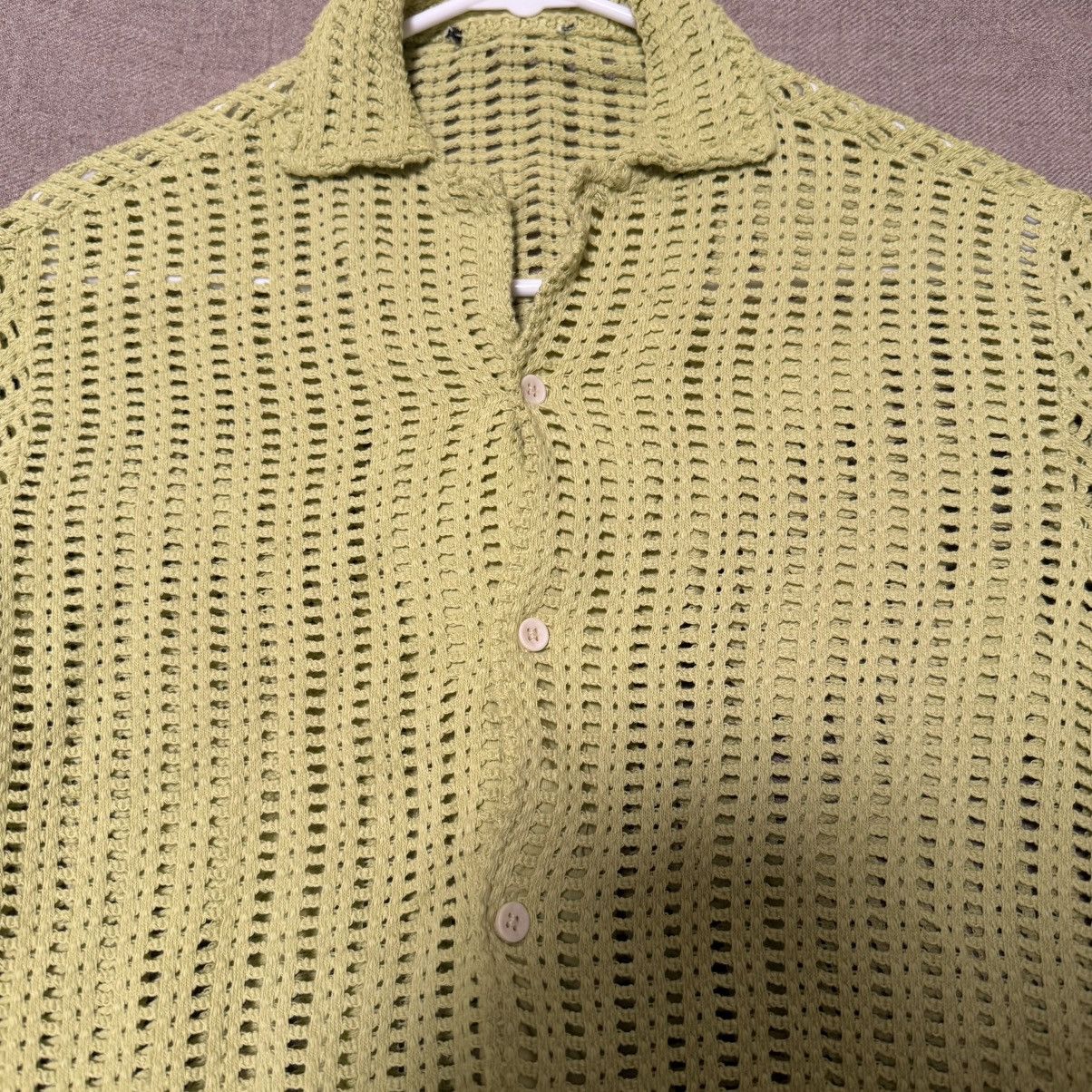 Zara Crochet Green shirt Size US S / EU 44-46 / 1 - 4 Thumbnail