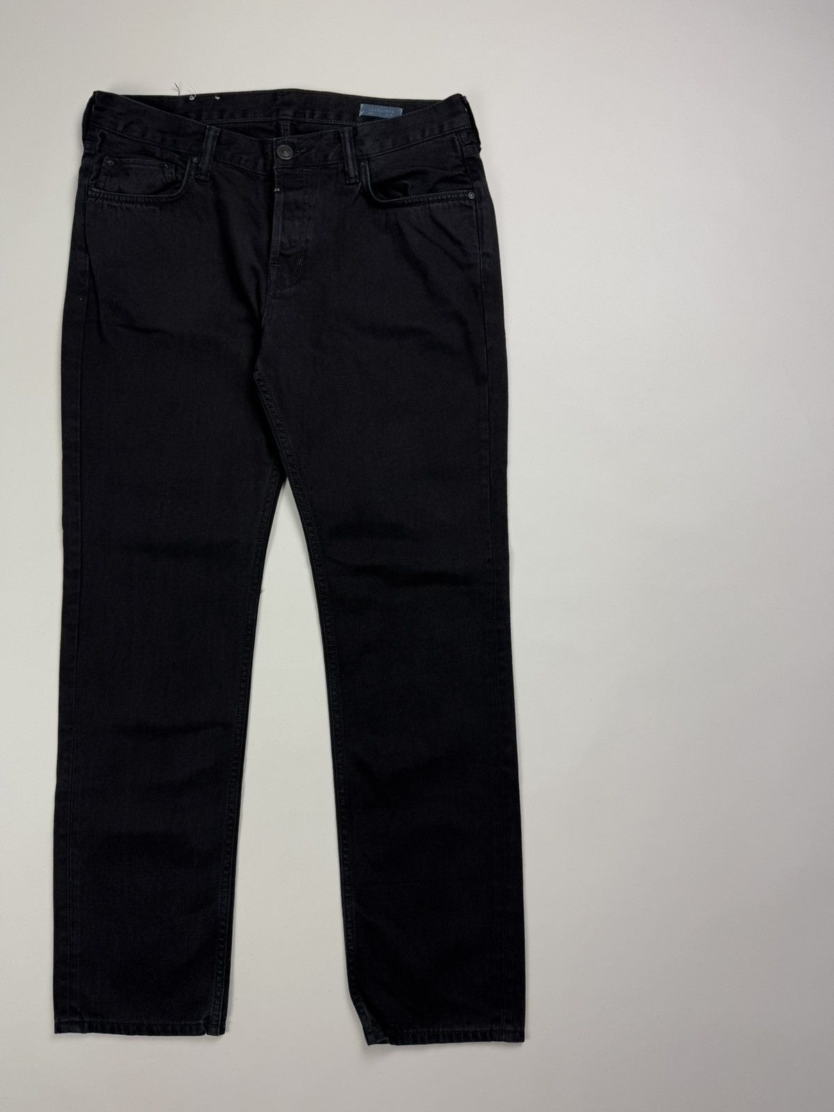 Allsaints × Japanese Brand Allsaints Crow Iggy Men’s Jeans Size 34 Size US 34 / EU 50 - 3 Thumbnail