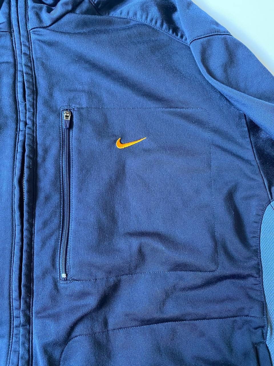 Nike × Vintage Vintage Nike 90’s Zip jacket Drill small swoosh size L Size US L / EU 52-54 / 3 - 4 Thumbnail