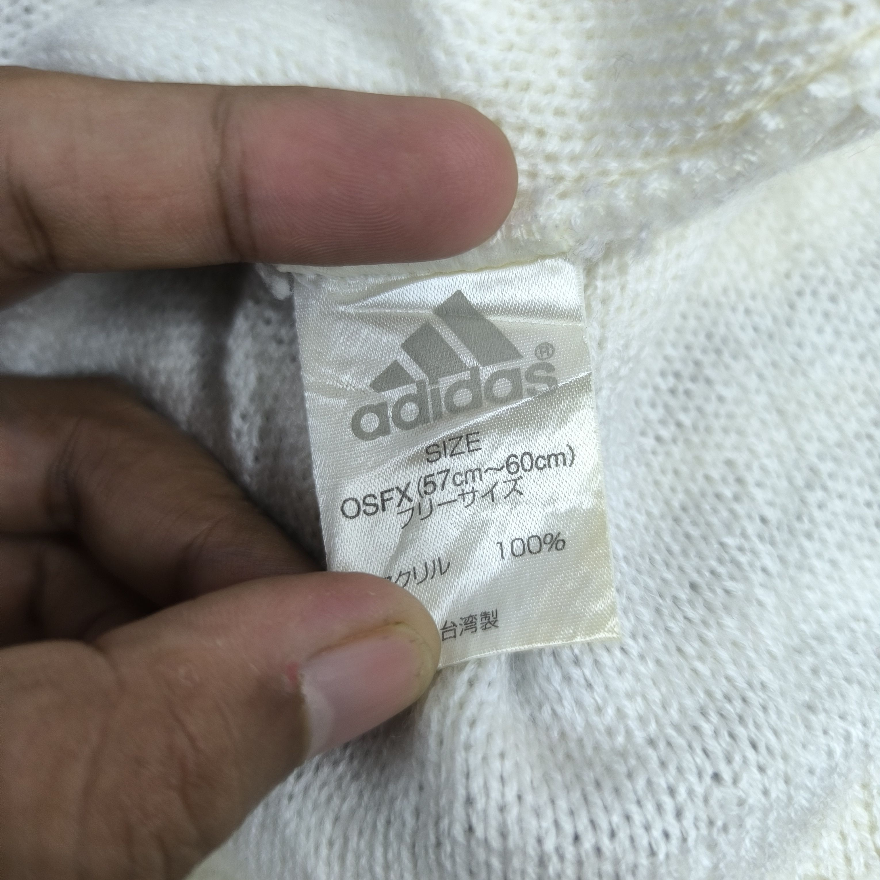 Adidas 🌟Vintage adidas spellout 3 stripes beanie hat Size ONE SIZE - 4 Thumbnail