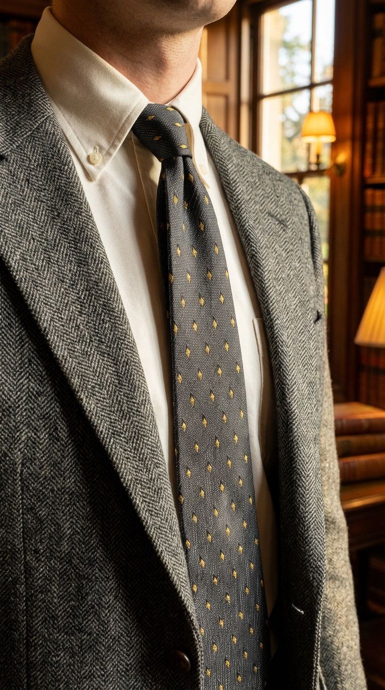 Lanvin Lanvin Paris 100% silk Tie Necktie for Men Top Luxury Gray Size ONE SIZE - 1 Thumbnail