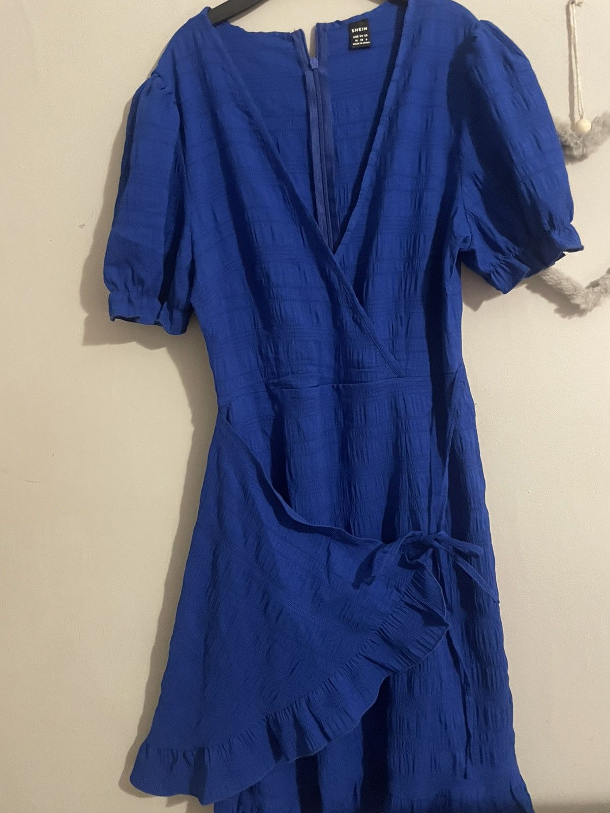 Shein Royal blue zip up dress Size M / US 6-8 / IT 42-44 - 1 Preview