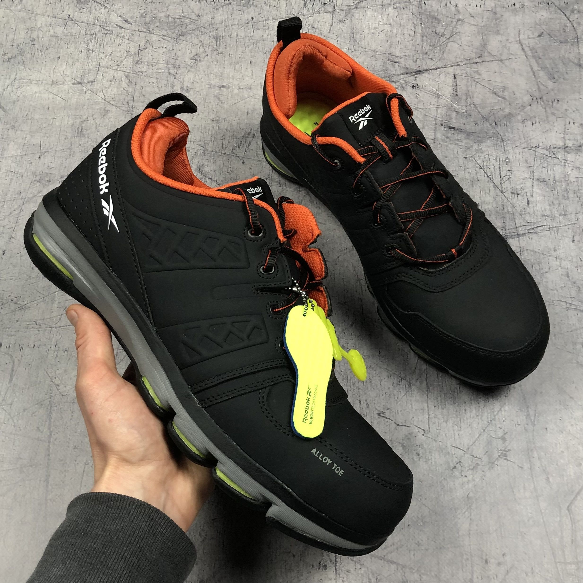 Reebok Reebok Memory Massage DMX Flex Safety Toe Work Shoe New! Size US 11.5 / EU 44-45 - 2 Thumbnail