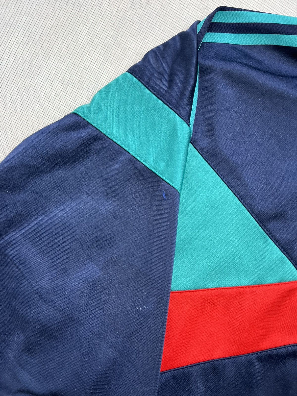 Adidas × Vintage Sweatshirt Adidas Vintage 80’s 90’s Zipped Size US L / EU 52-54 / 3 - 5 Thumbnail