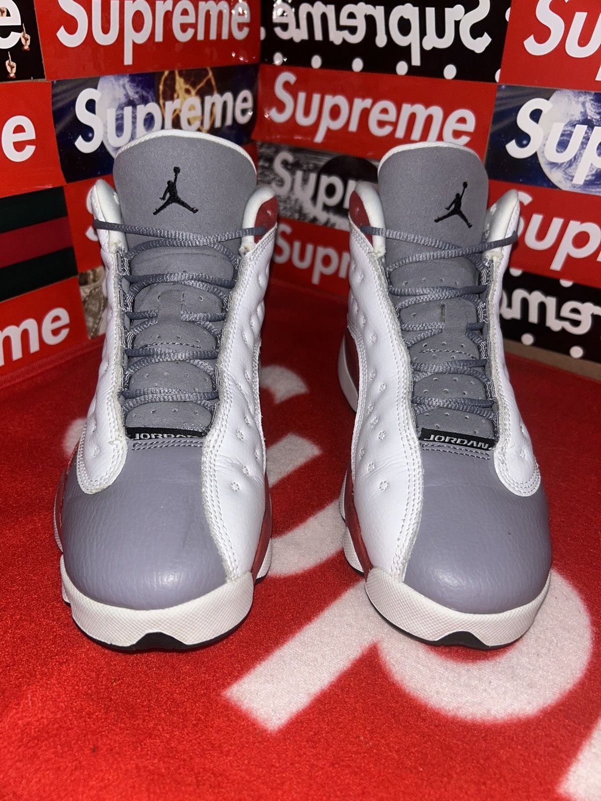 Jordan Brand Jordan 13 Retro Grey Toe (GS) 414574-126 size 5.5y Size US 5.5 / EU 38 - 2 Thumbnail