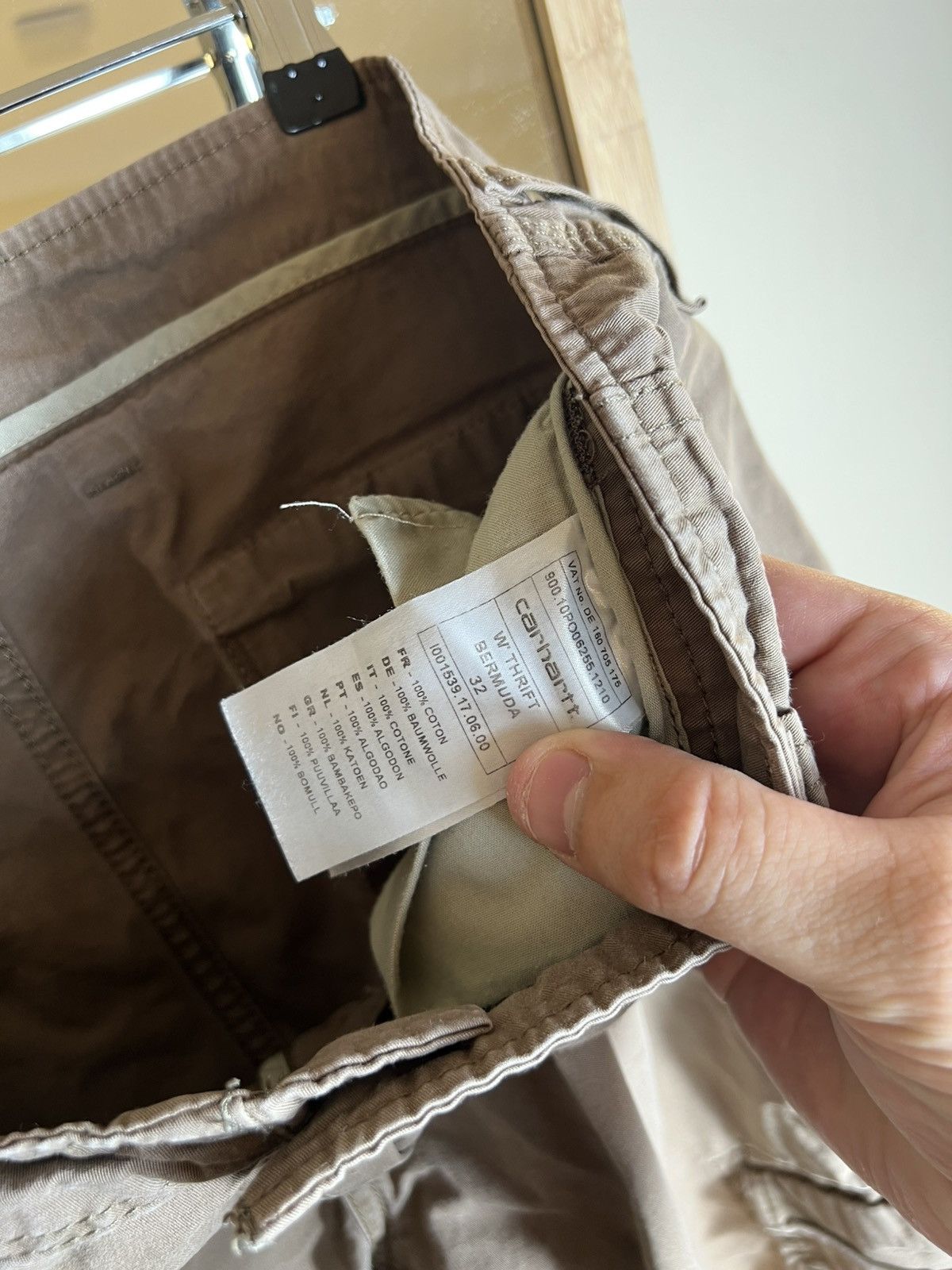 Carhartt Vintage Carhartt Women’s Cargo Shorts Brown Workwear Utility Size 32" / US 10 / IT 46 - 8 Thumbnail