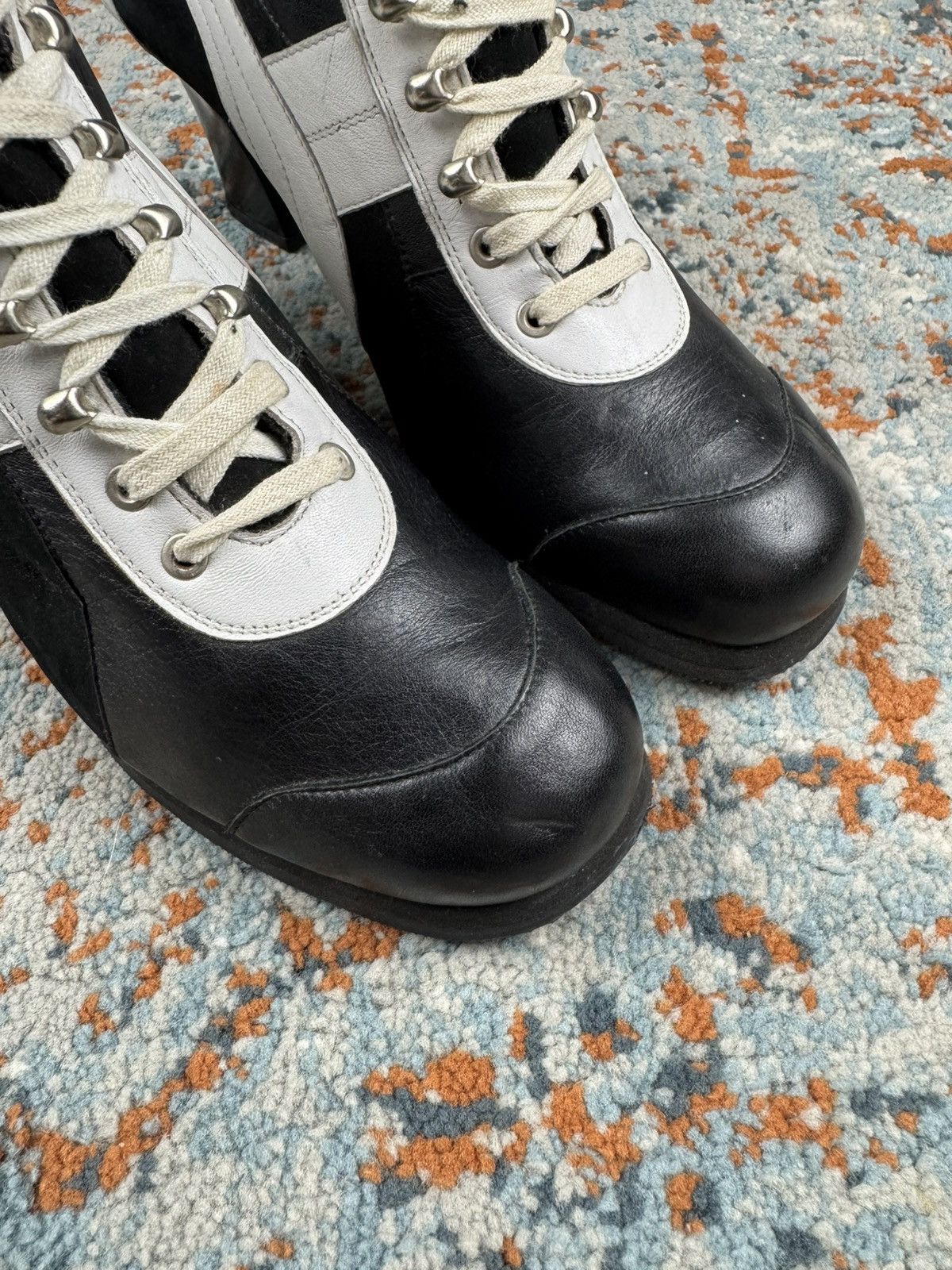 Puma 💥 GRAIL Rare vintage 90s Puma ankle boots heels avant garde Size US 9 / IT 39 - 7 Thumbnail