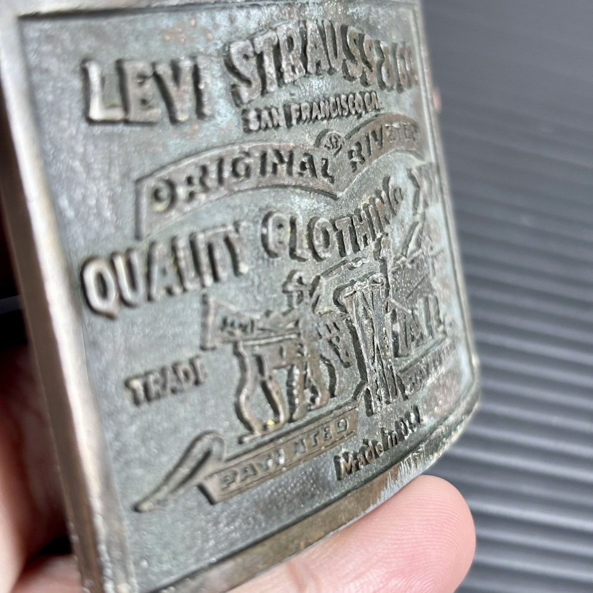Levi's Vintage Levi Strauss & Co. Original Rivited Belt Buckle Size ONE SIZE - 9 Thumbnail