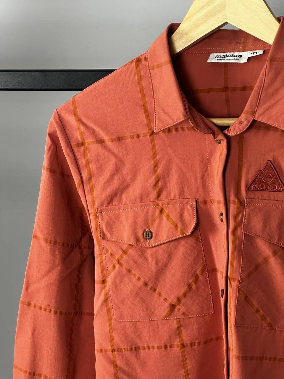 Maloja Maloja Outdoor Plaid Nylon Long Sleeve Shirt Size M / US 6-8 / IT 42-44 - 4 Thumbnail