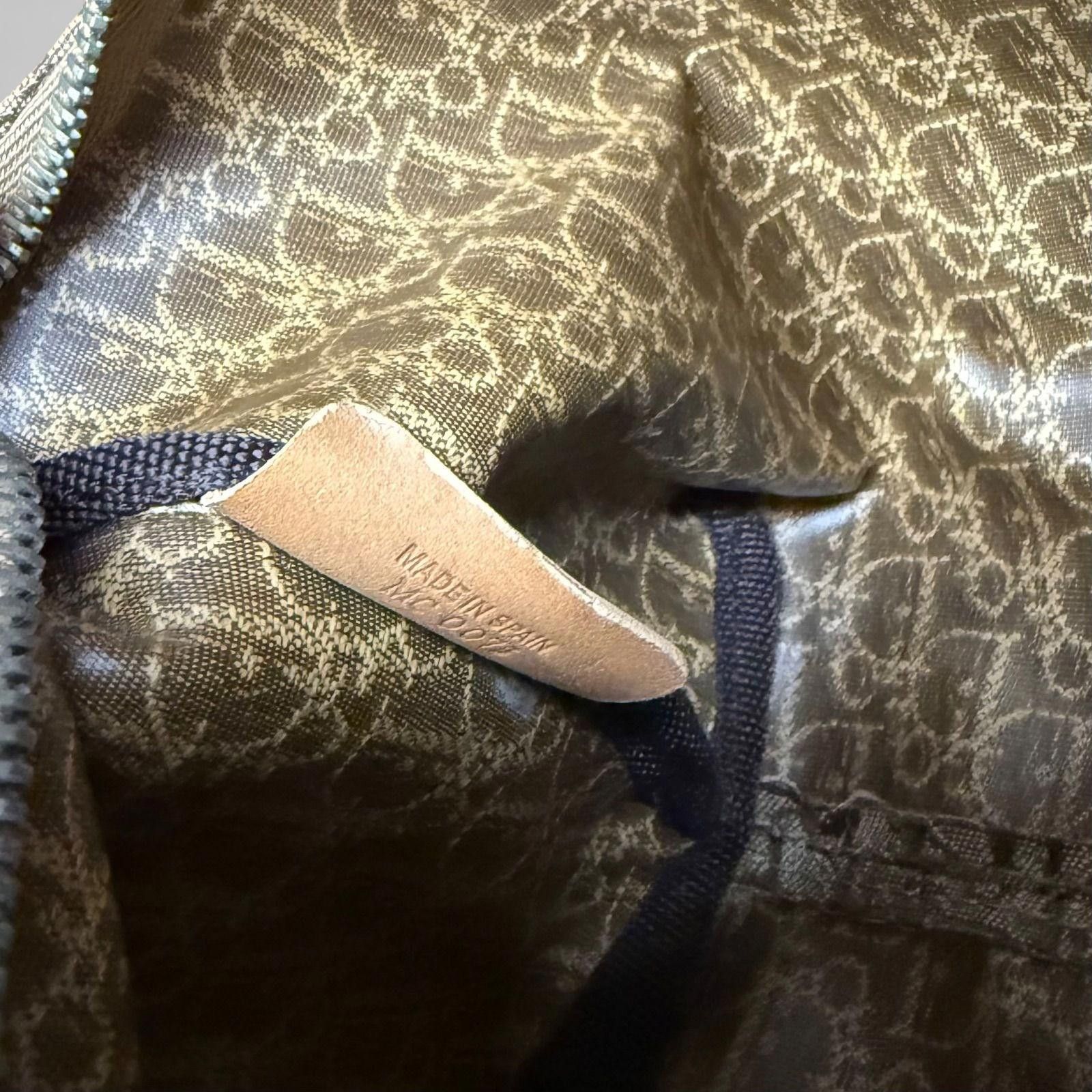 Dior Dior - Monogram Canvas Shoulder Bag Leather Strap Size ONE SIZE - 5 Thumbnail