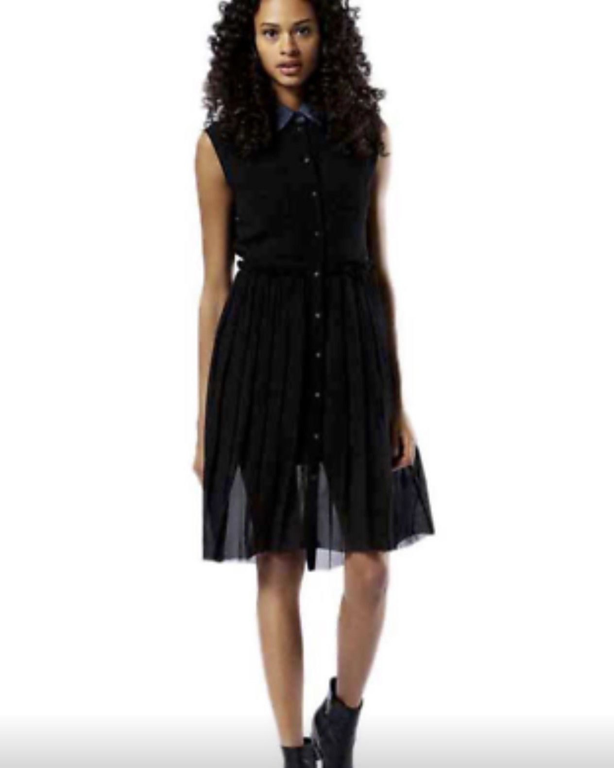Diesel × Diesel Black Gold × Vintage DIESEL D-CASEY DRESS Size ONE SIZE - 3 Thumbnail