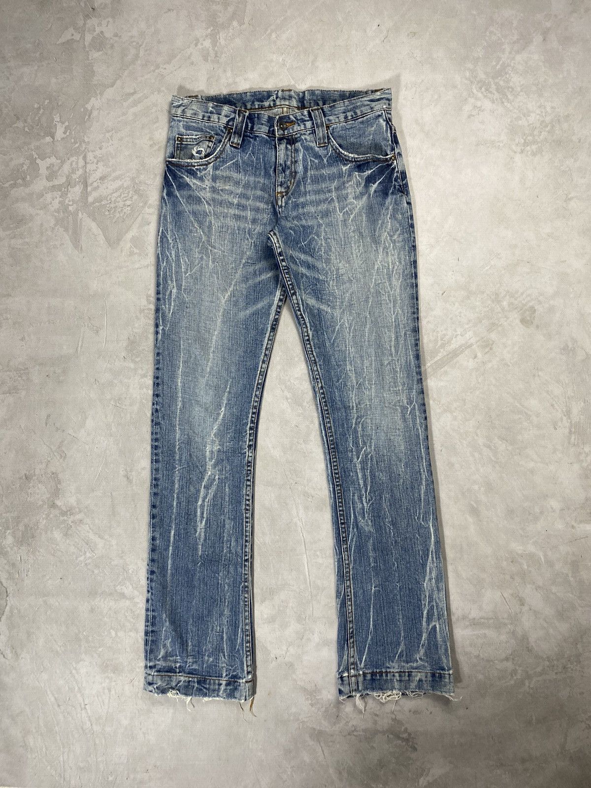 Image of In The Attic x Le Grande Bleu L G B Vintage Jun Men Denim Jeans in Blue (Size 33)