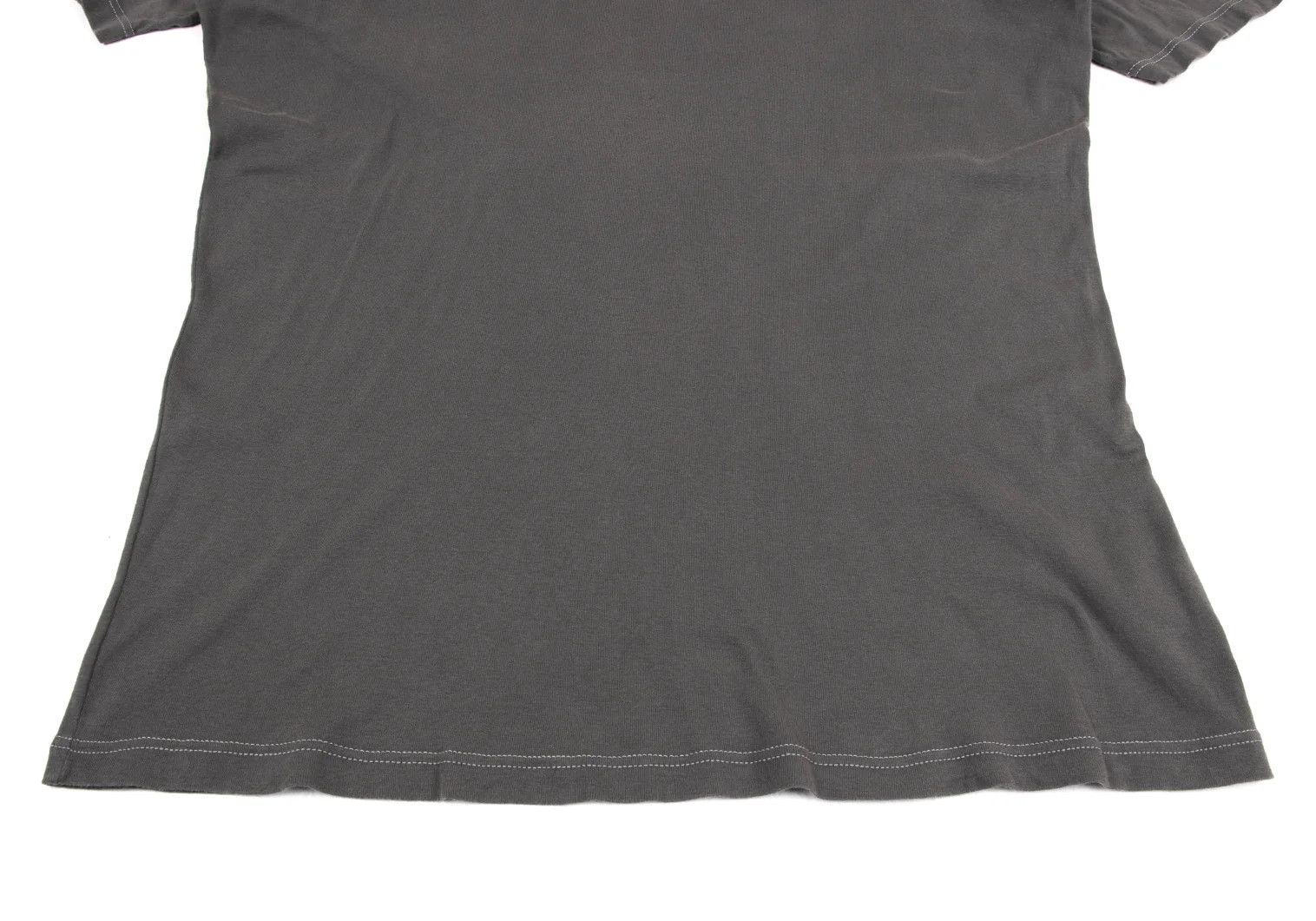 Maison Margiela Panel Cut Off-Shoulder T-Shirt in Charcoal 46 Size US S / EU 44-46 / 1 - 5 Thumbnail