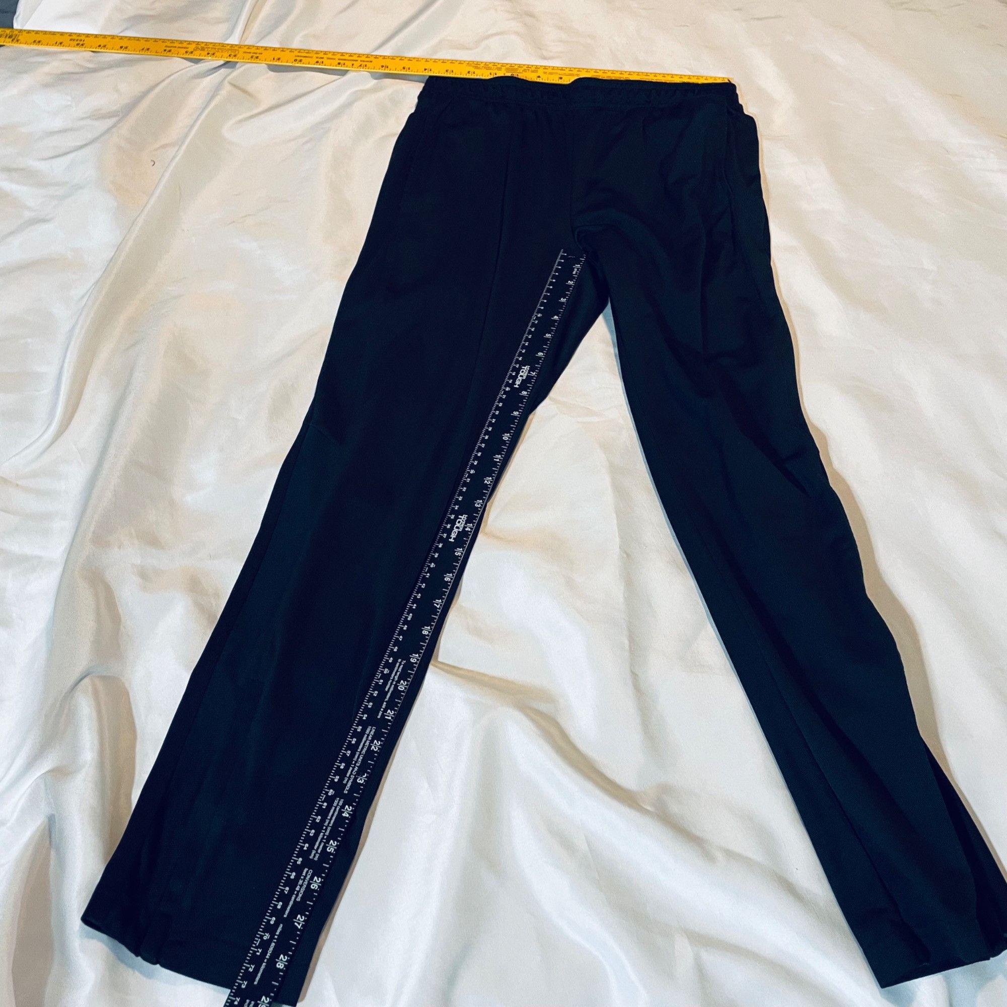 Other Black Drawstring Waist Mens Pants With Elastic Band Athletic Size US 32 / EU 48 - 4 Thumbnail