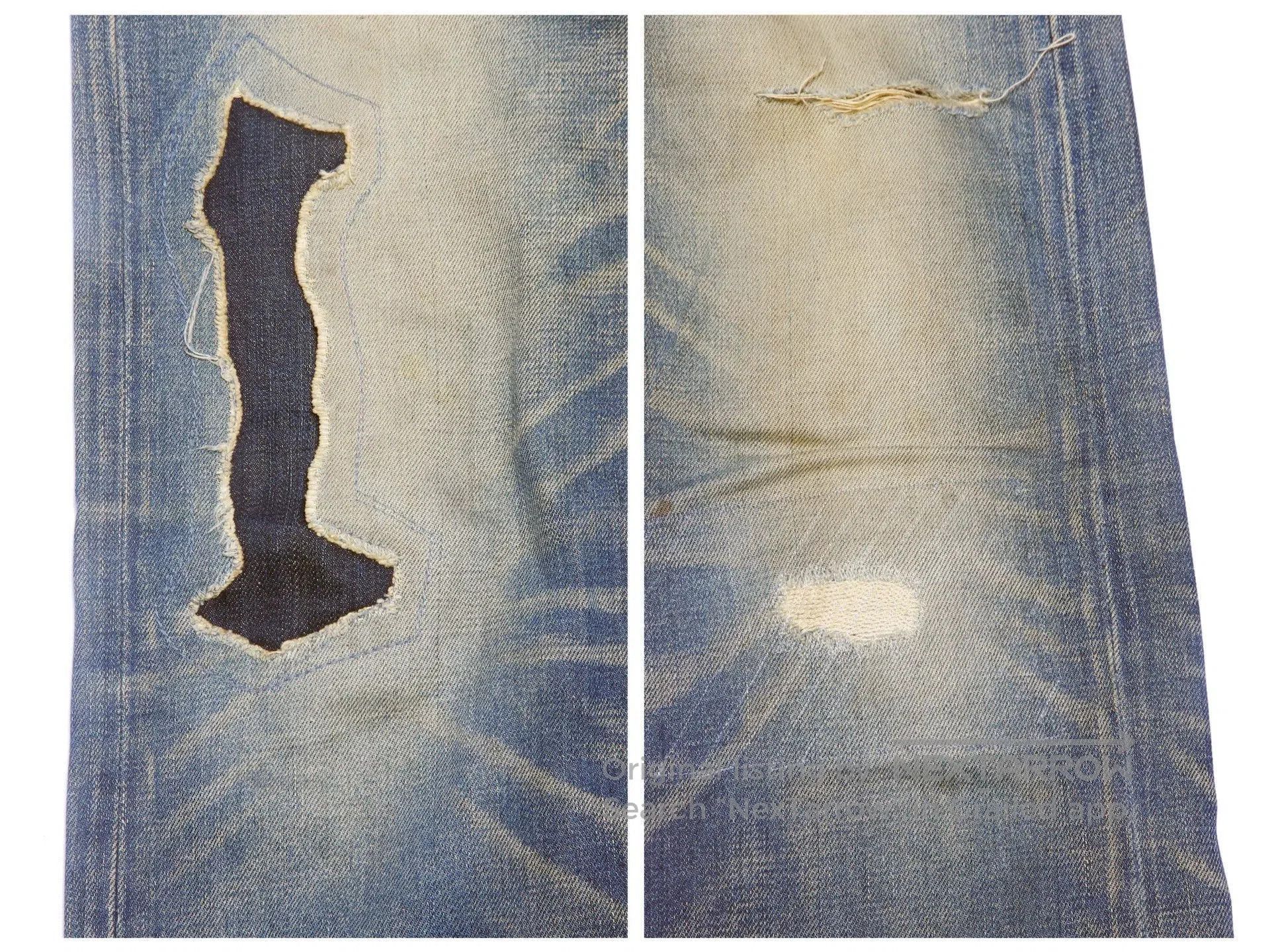 Neighborhood Blue Distressed Denim Jeans Size 28. Size US 28 / EU 44 - 3 Thumbnail