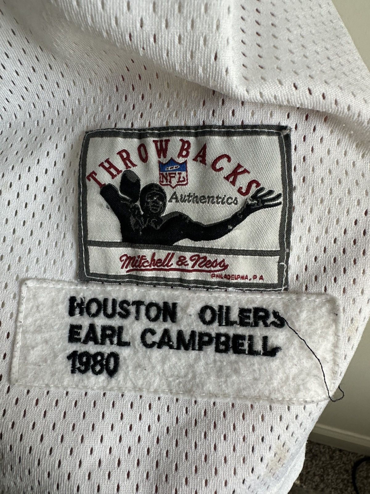 NFL Houston Oilers Campbell Jersey Size US XXL / EU 58 / 5 - 4 Thumbnail