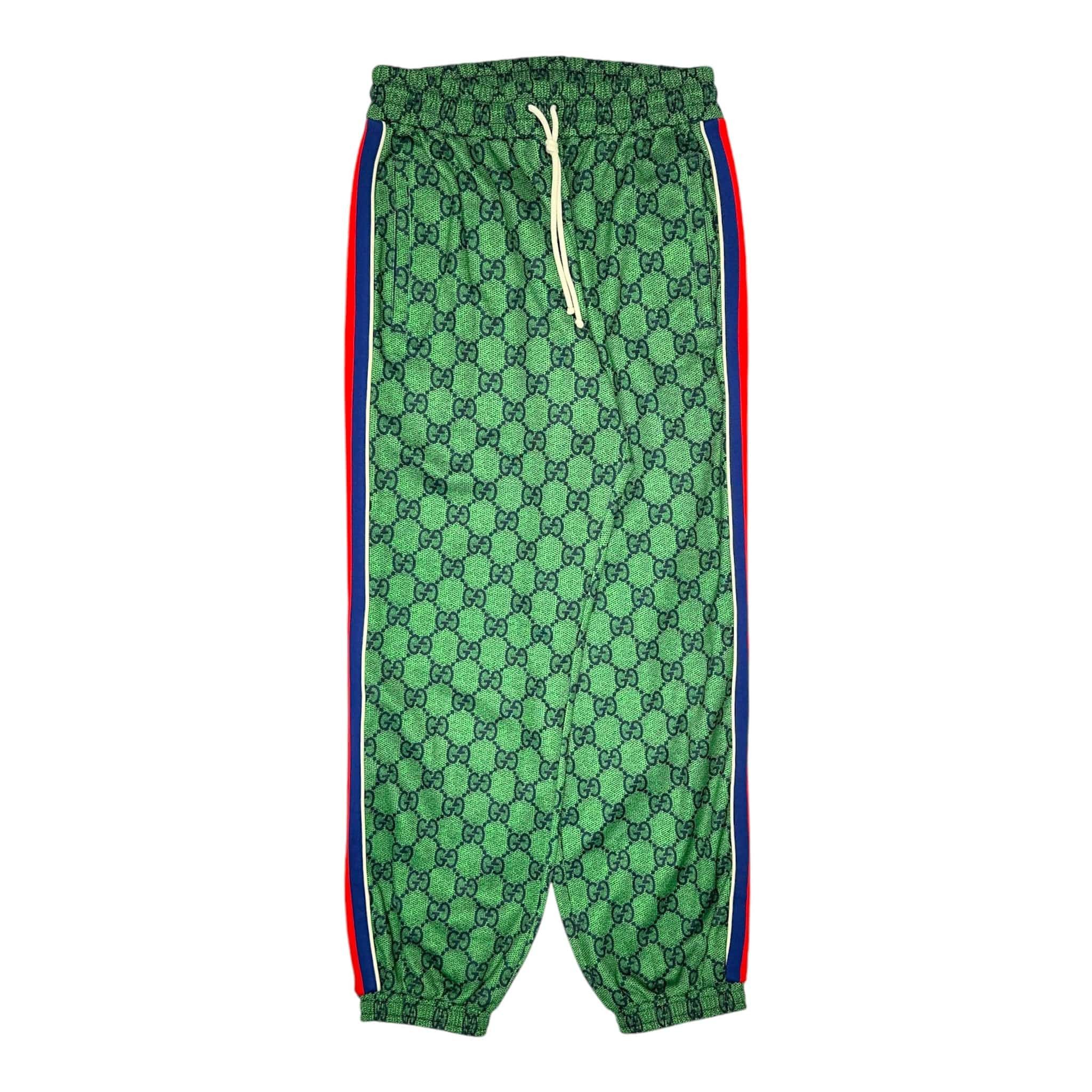 Gucci Yard Technical Sweatpants Green Size US 33 - 1 Thumbnail