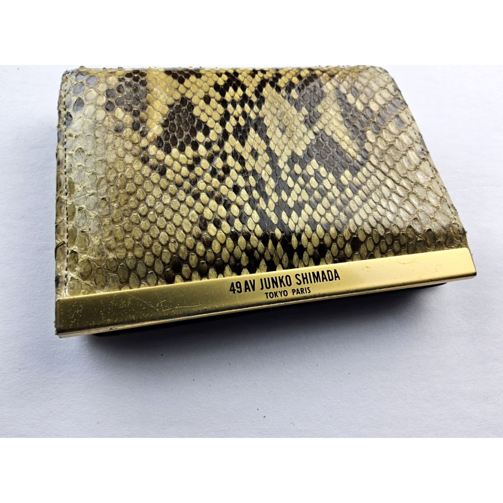 Skin 49AV Junko Shimada Snake Skin Bifold Wallet Multicolor Women Size ONE SIZE - 7 Thumbnail
