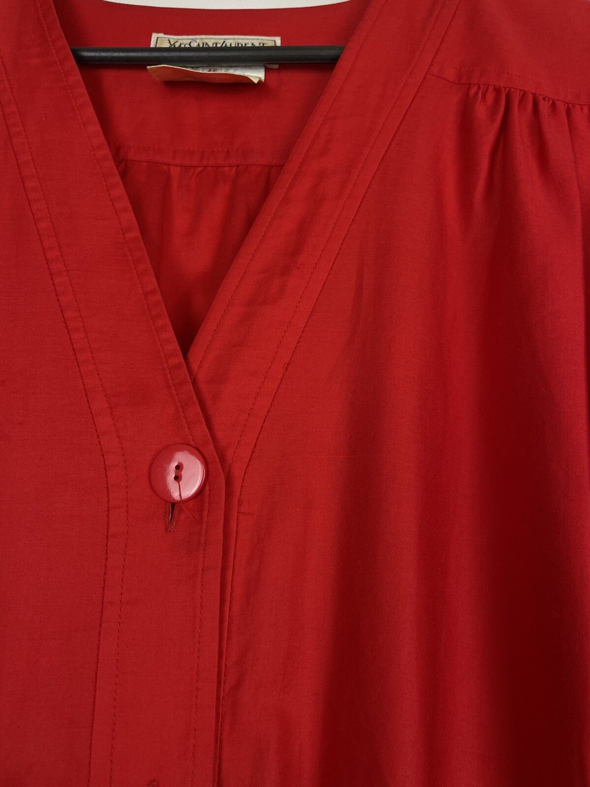 Yves Saint Laurent Vintage Yves Saint Laurent Variation Dress Rare France Size L / US 10 / IT 46 - 4 Thumbnail