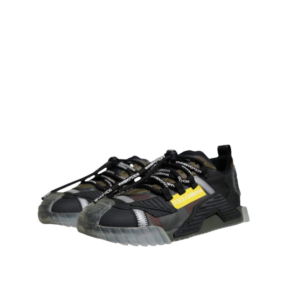 Dolce & Gabbana Dolce & Gabbana Multicolor Lace Up Low Top NS1 Sneakers Shoe Size US 6 / EU 39 - 3 Thumbnail