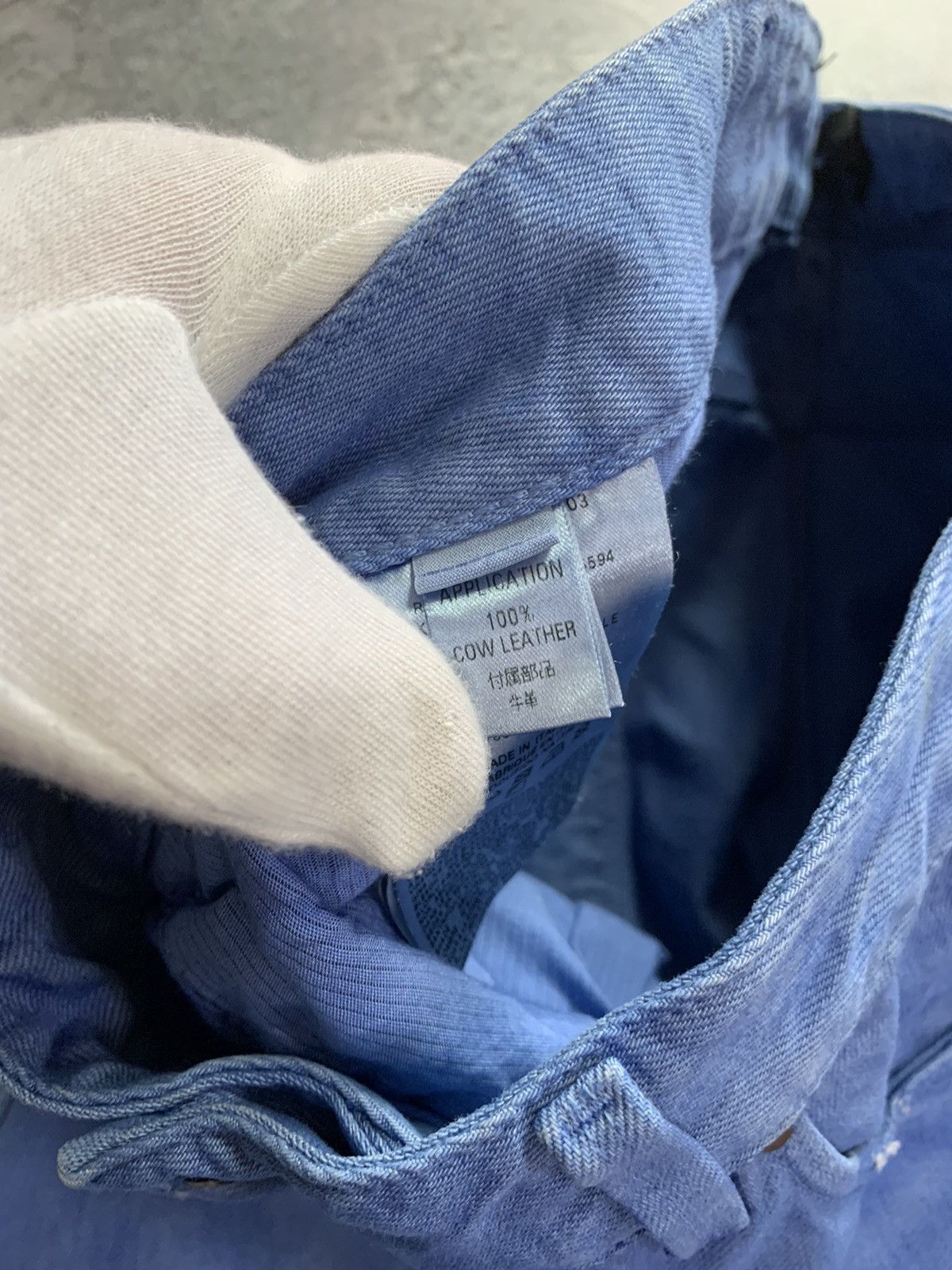 Diesel × Diesel Black Gold Diesel Black/Gold Demin Blue Pants Made in Italy size33 Size US 33 - 5 Thumbnail