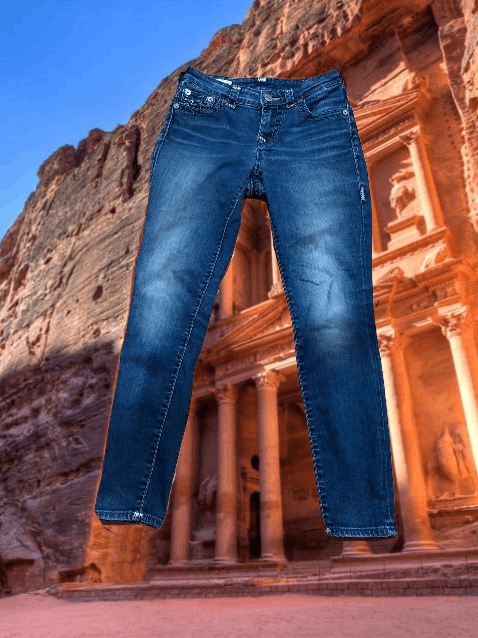 True Religion True Religion jeans MID RISE SKINNY crazy Y2K vintage Size US 26 / EU 42 - 1 Thumbnail