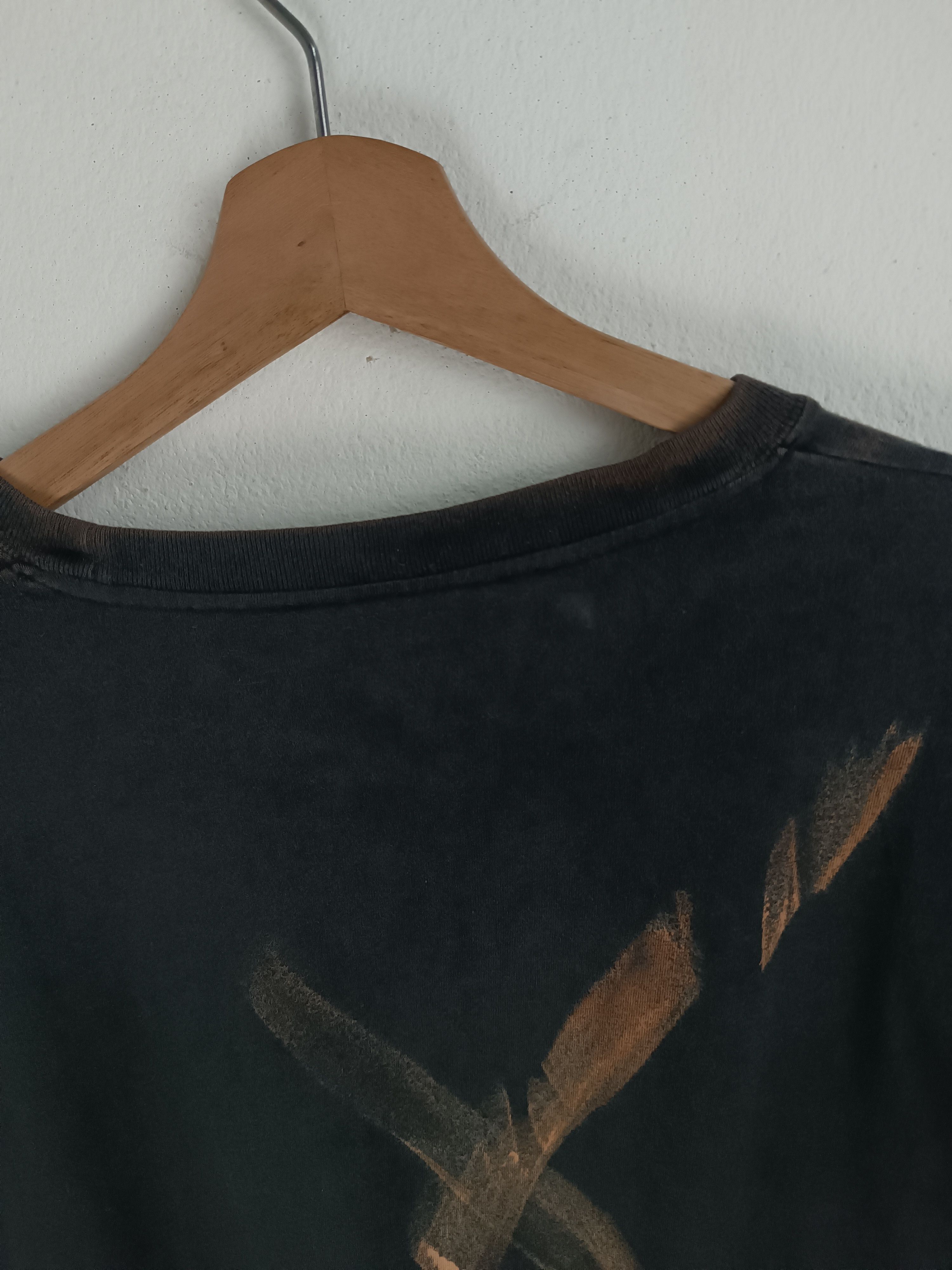 Vintage THRASHED FADED VINTAGE ACID WASH ART FUNNY HUMOUR CRAZY Size US L / EU 52-54 / 3 - 18 Thumbnail