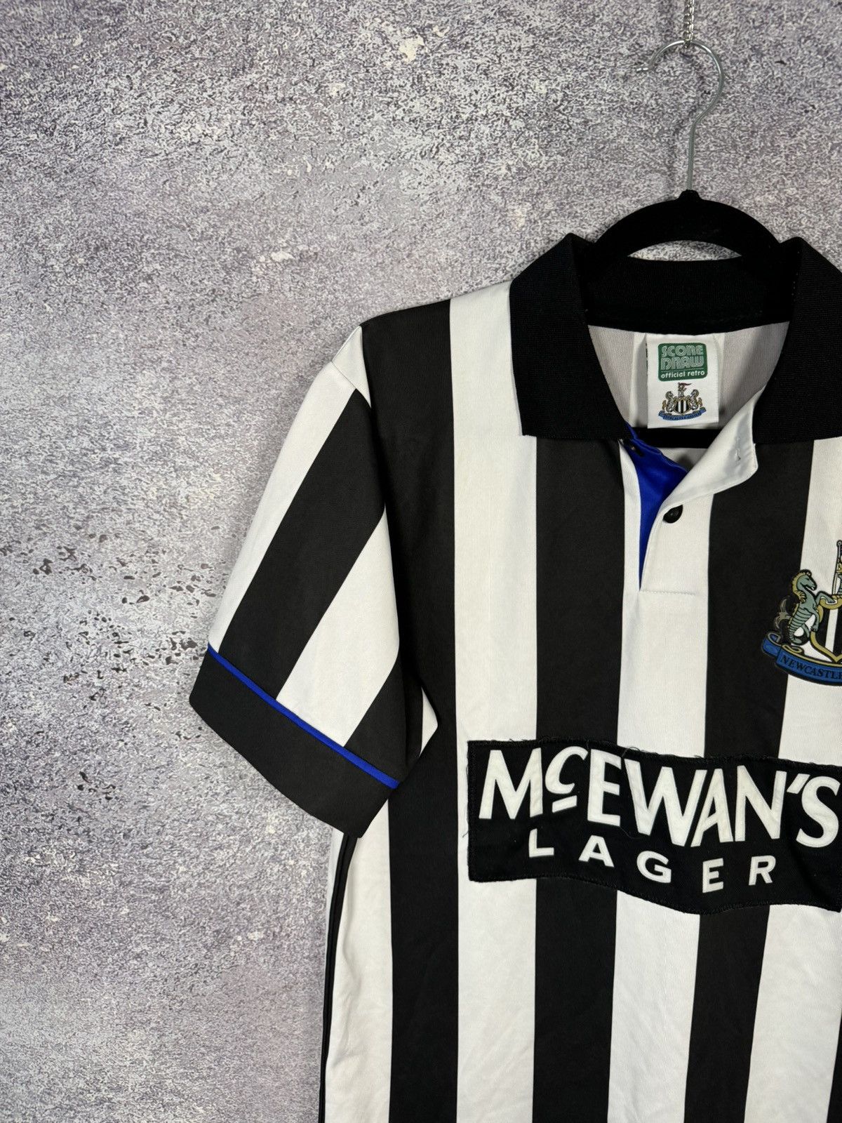 Vintage 90’s Newcastle United 1993/94 Home 2 Score Draw Jersey Size US S / EU 44-46 / 1 - 3 Thumbnail