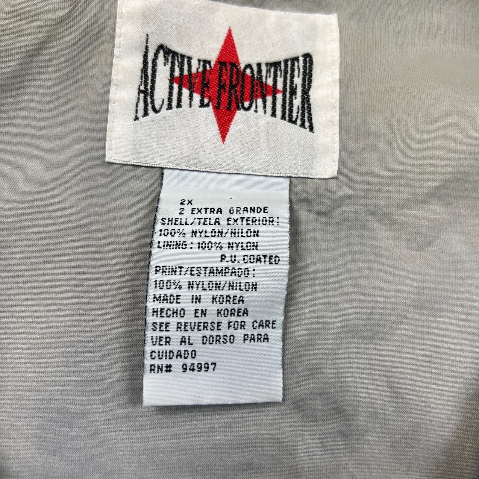 Vintage Vintage Active Frontier Jacket 2XL Baroque 90s Windbreaker Size US XXL / EU 58 / 5 - 7 Thumbnail