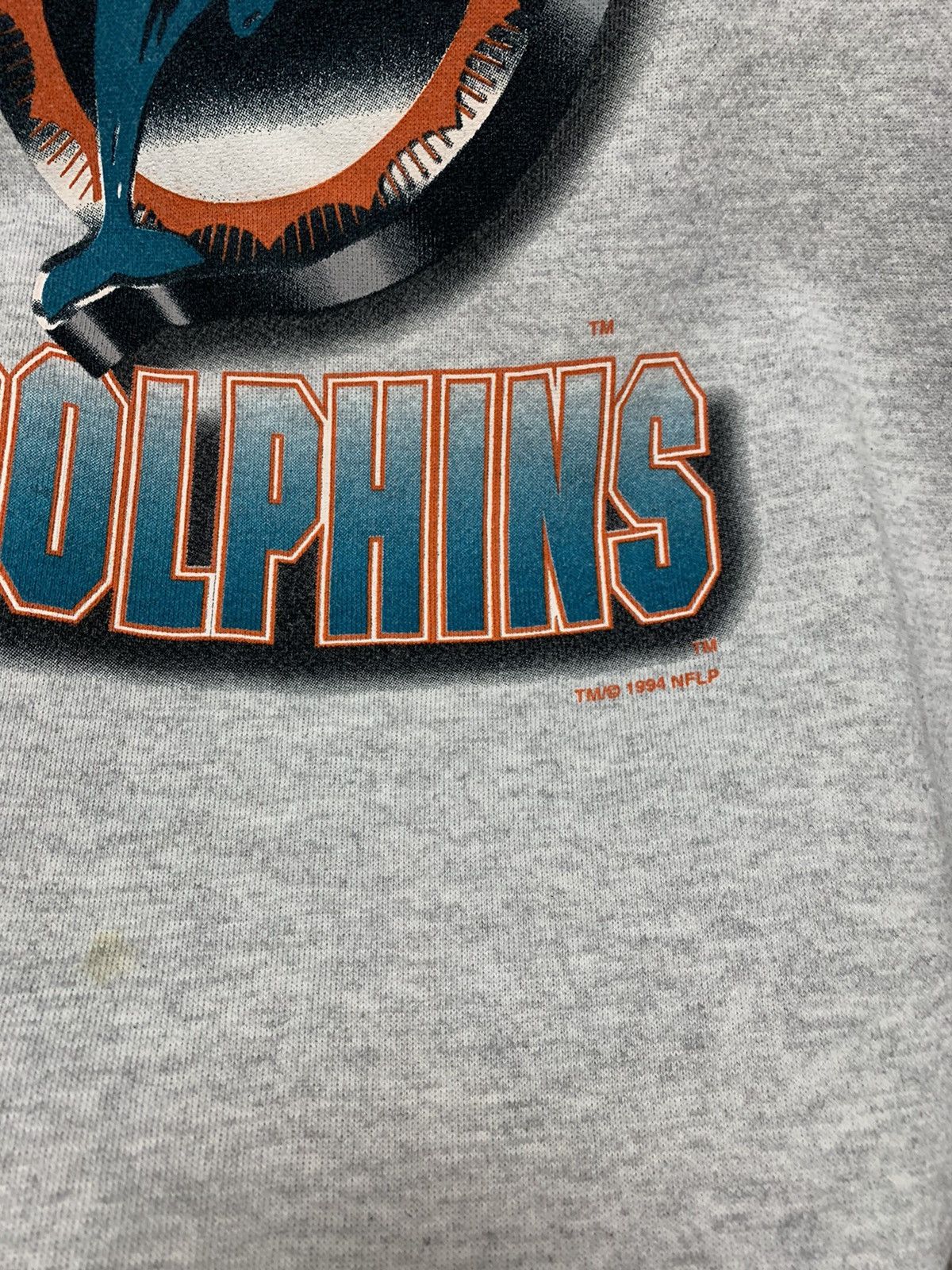 Other Miami Dolphins 1994 grey sweatshirt 1994 L-Xl sz Size US L / EU 52-54 / 3 - 7 Thumbnail