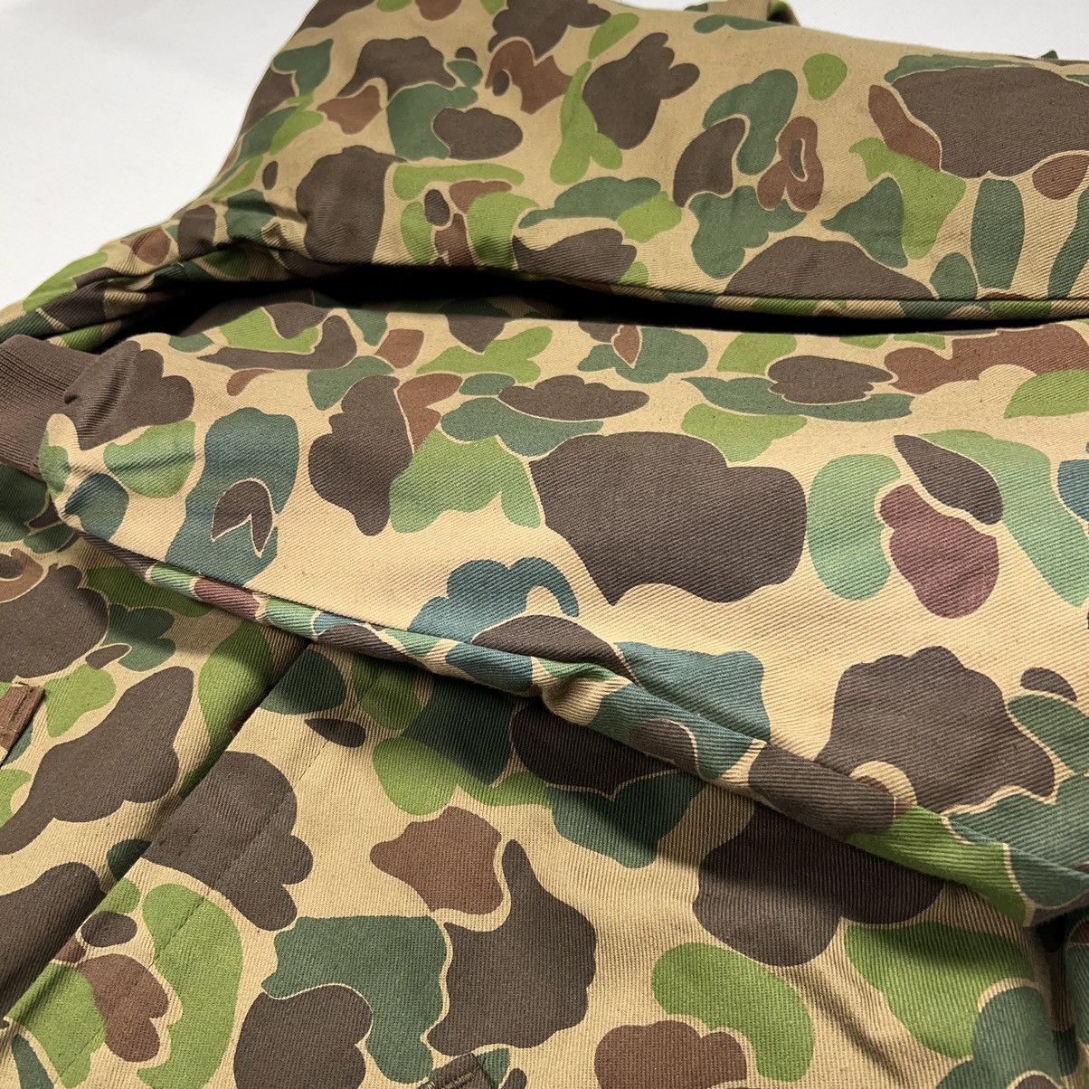 Vintage VTG Ranger Jacket Duck Camo Orange Lined Quilted Canvas 90s Size US M / EU 48-50 / 2 - 13 Thumbnail