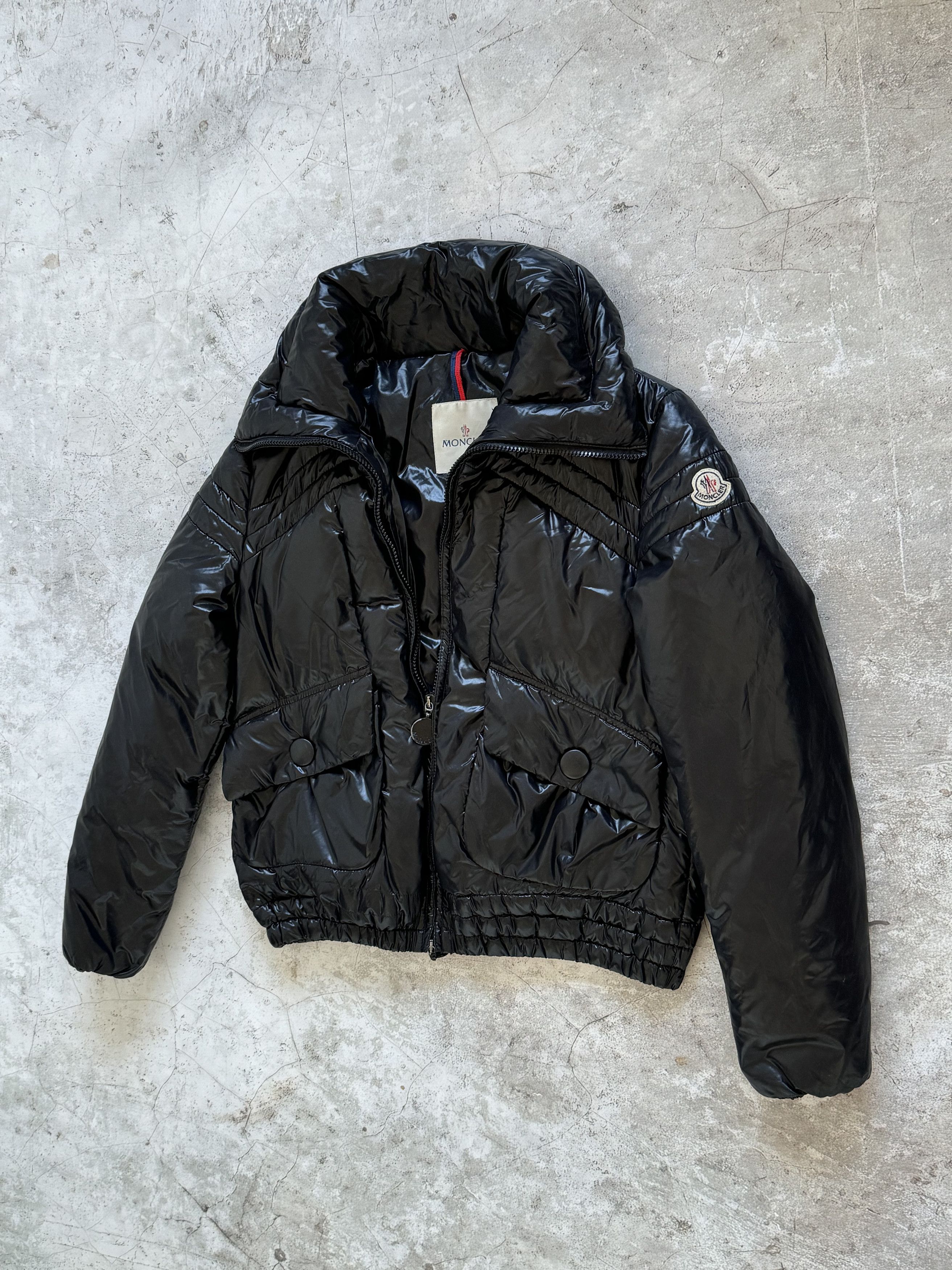Moncler Moncler Tesia black puffer jacket Size L / US 10 / IT 46 - 6 Thumbnail