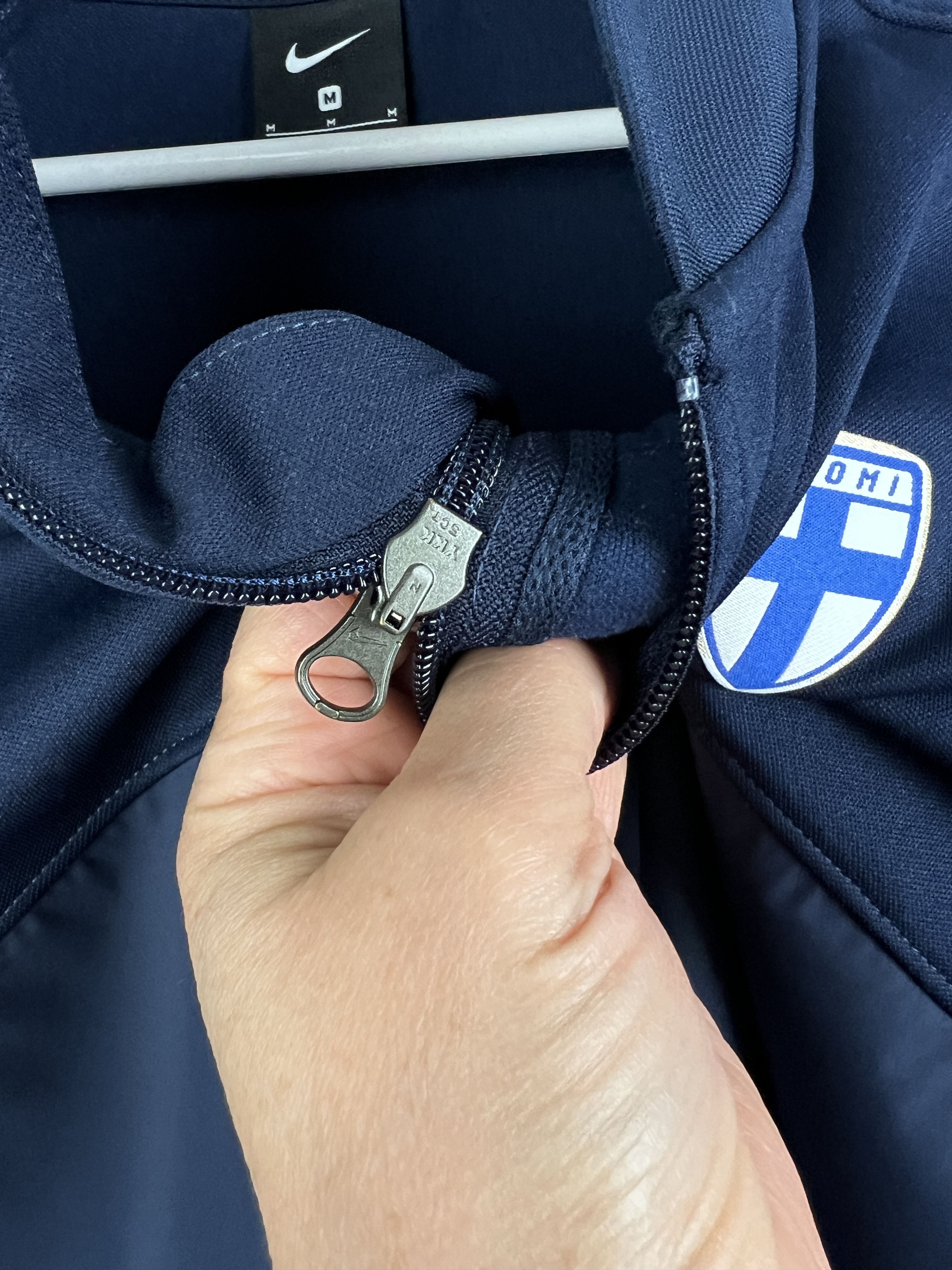 Nike Nike Finland Football Jacket Soccer Track Top National Rare Size US M / EU 48-50 / 2 - 4 Thumbnail
