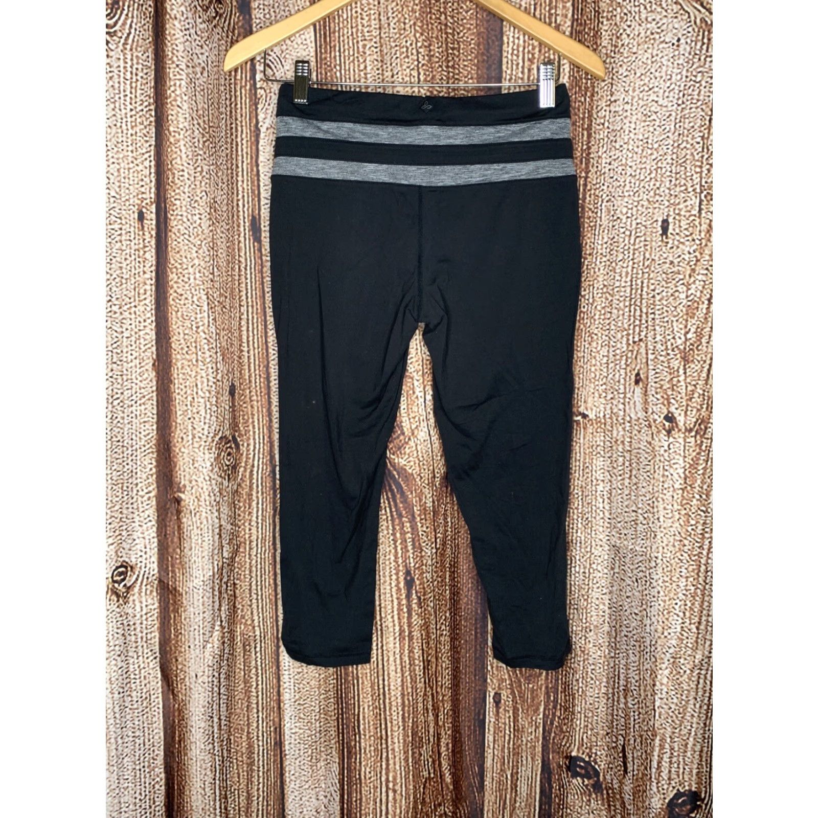 Prana Prana Florence Capri Womens Size Small Black Capri Leggings Mens? Size ONE SIZE - 3 Thumbnail