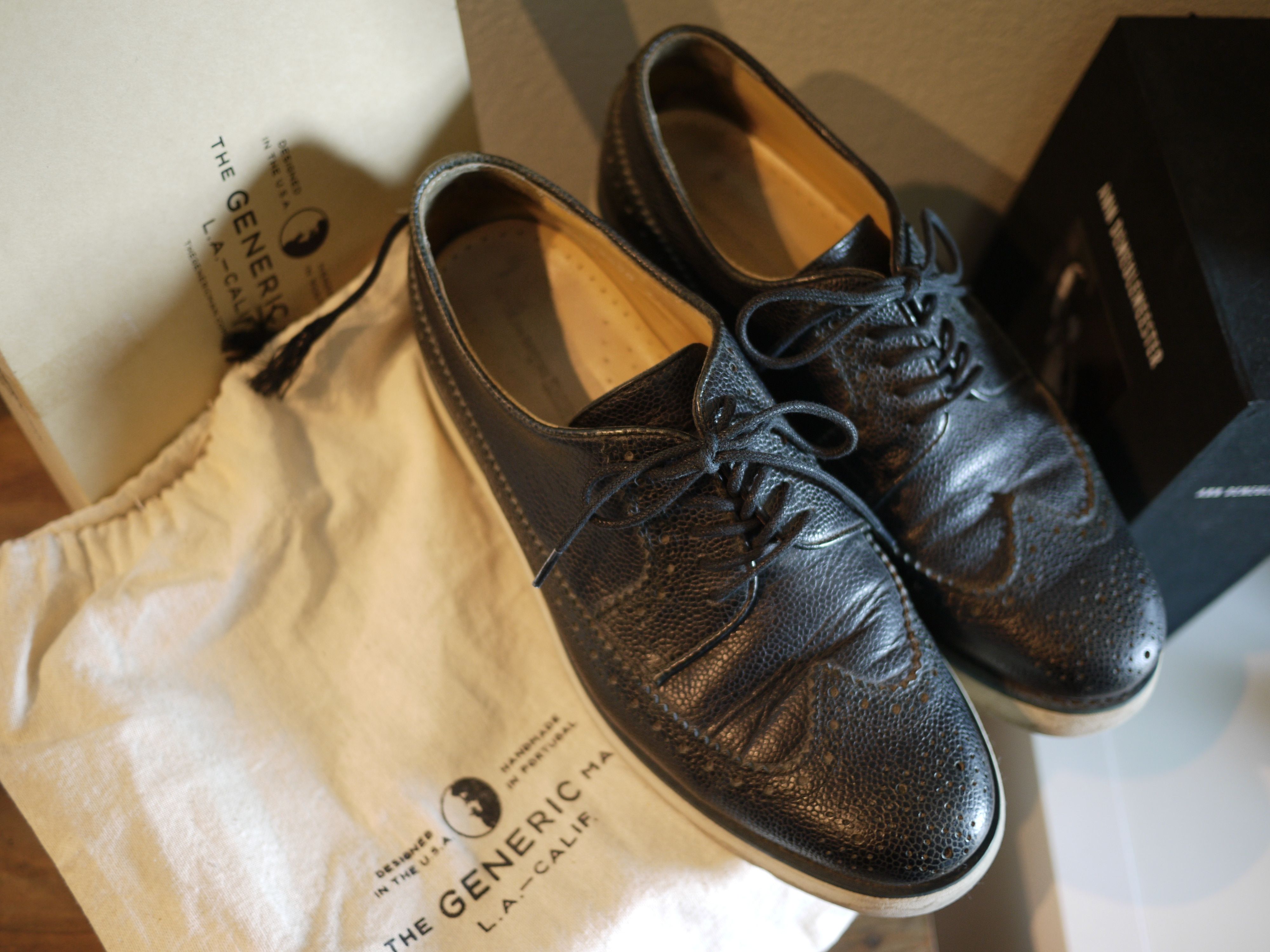 Comme des Garcons SHIRT COMME DES GARCONS SHIRT '11 X THE GENERIC MAN WINGTIP BROGUE Size US 9 / EU 42 - 1 Thumbnail