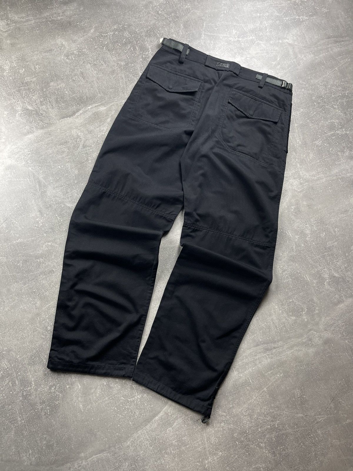 Emporio Armani Emporio Armani Technical Cargo Pants Black Size 50 Size US 34 / EU 50 - 1 Thumbnail