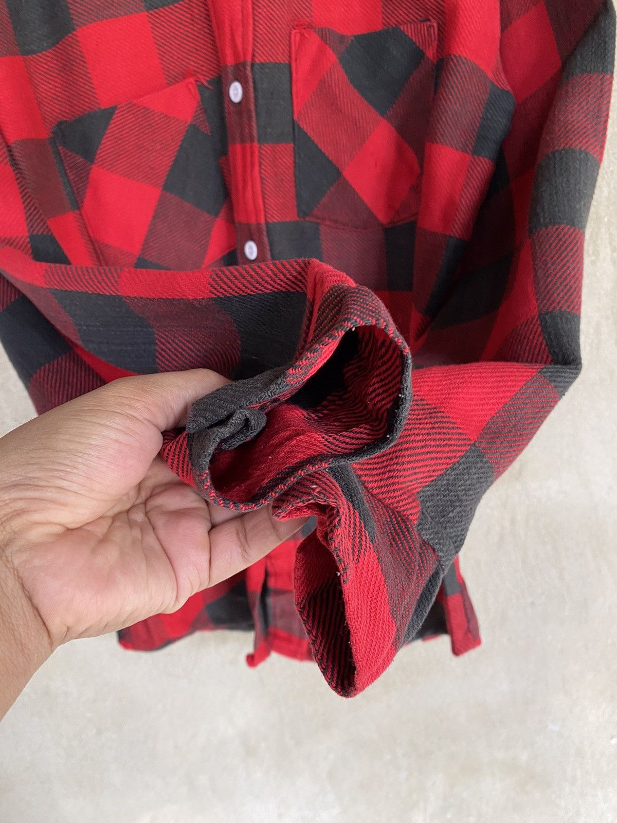 Big Mac Vintage Big Mac J.C Penney Plaid Tartan Flannel Shirt Size US S / EU 44-46 / 1 - 8 Thumbnail