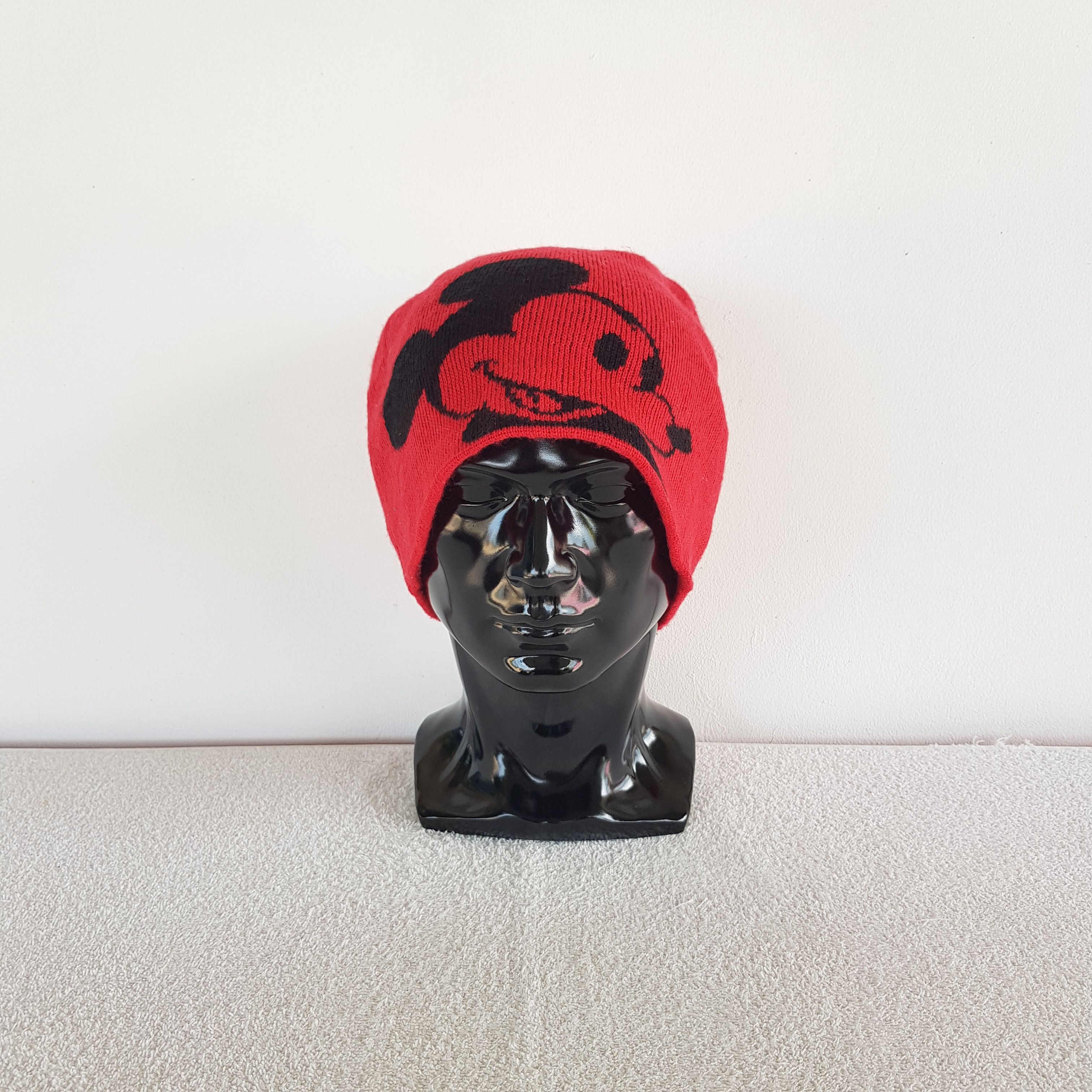 Japanese Brand Vintage Mickey Mouse Beanie Disney Cartoon Snow Caps Hats Size ONE SIZE - 1 Thumbnail