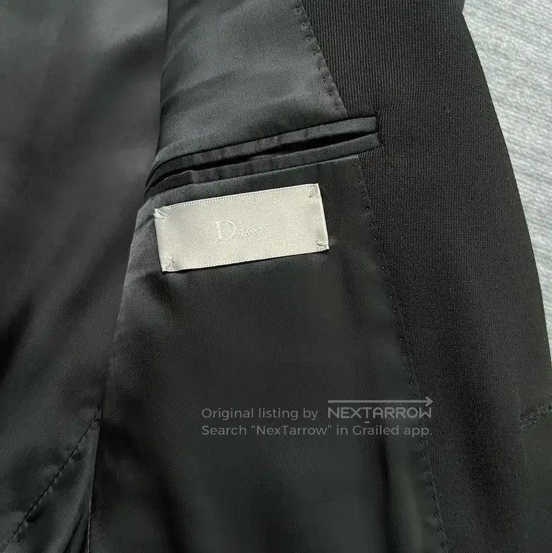 Dior Dior Black Wool Men's Spring Autumn Outerwear . Size US M / EU 48-50 / 2 - 3 Thumbnail