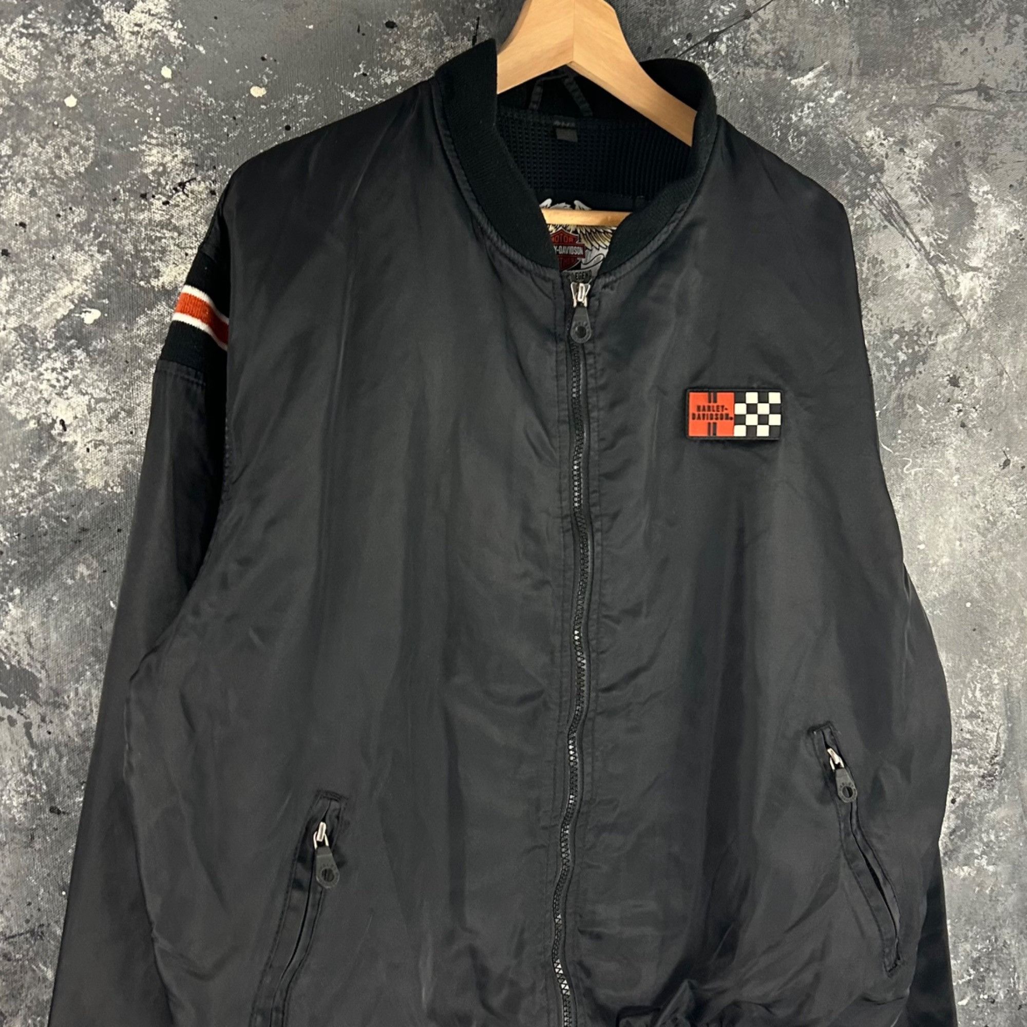 Harley Davidson Vintage 90’s Harley Davidson bomber jacket Size US L / EU 52-54 / 3 - 3 Thumbnail