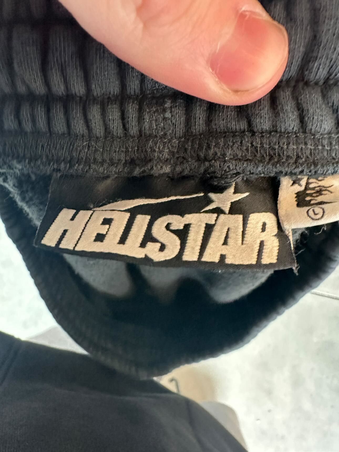 HELLSTAR Hellstar no guts no glory elastic bottom black Size US 34 / EU 50 - 4 Thumbnail