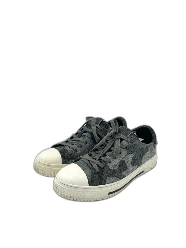 Valentino Valentino Valentino Size 40 Grey Laced Casual Loafers Size US 7 / EU 40 - 1 Thumbnail