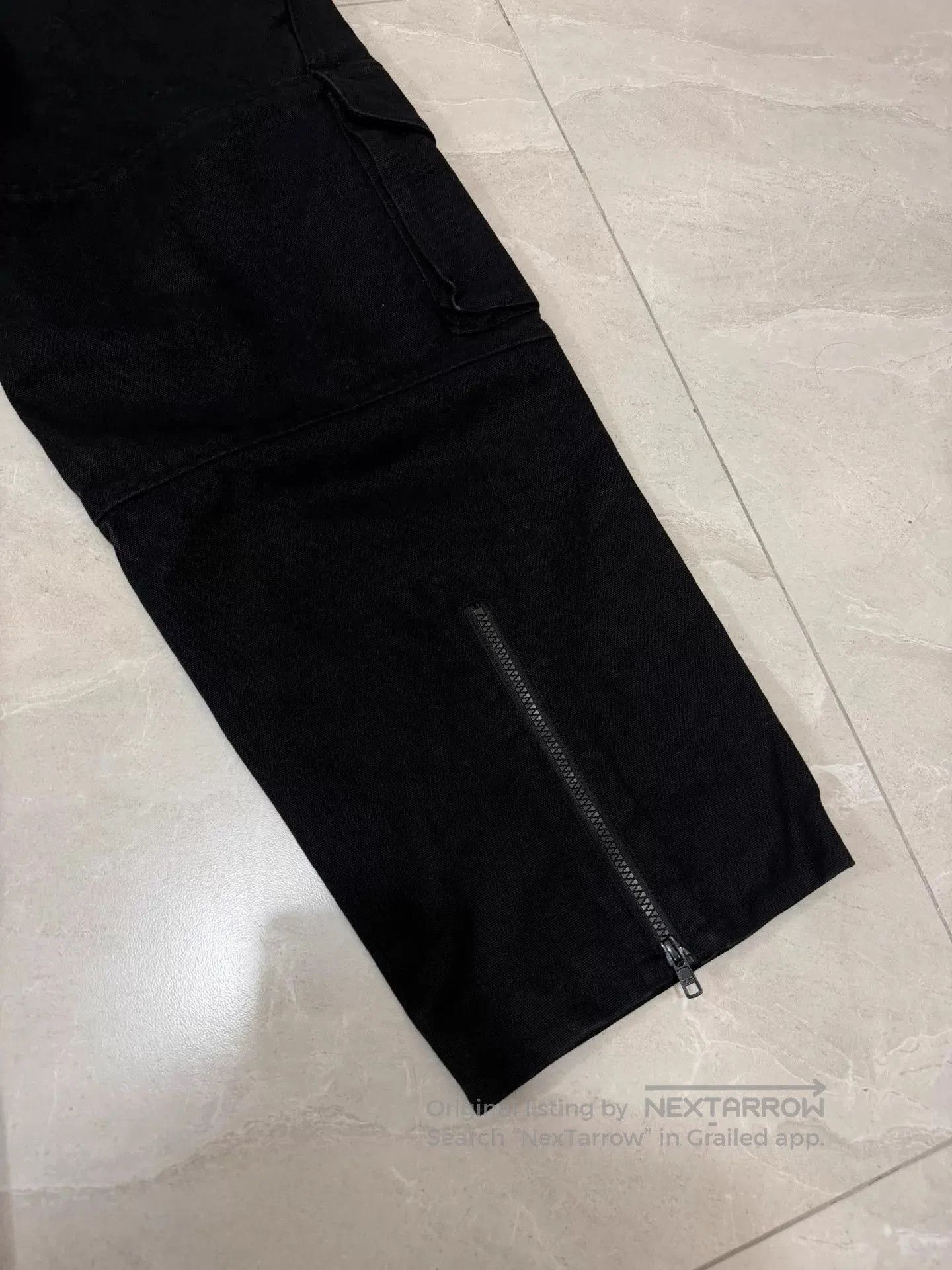 Supreme Black Cargo Pants with Multiple Pockets - Size 32. Size US 32 / EU 48 - 6 Thumbnail