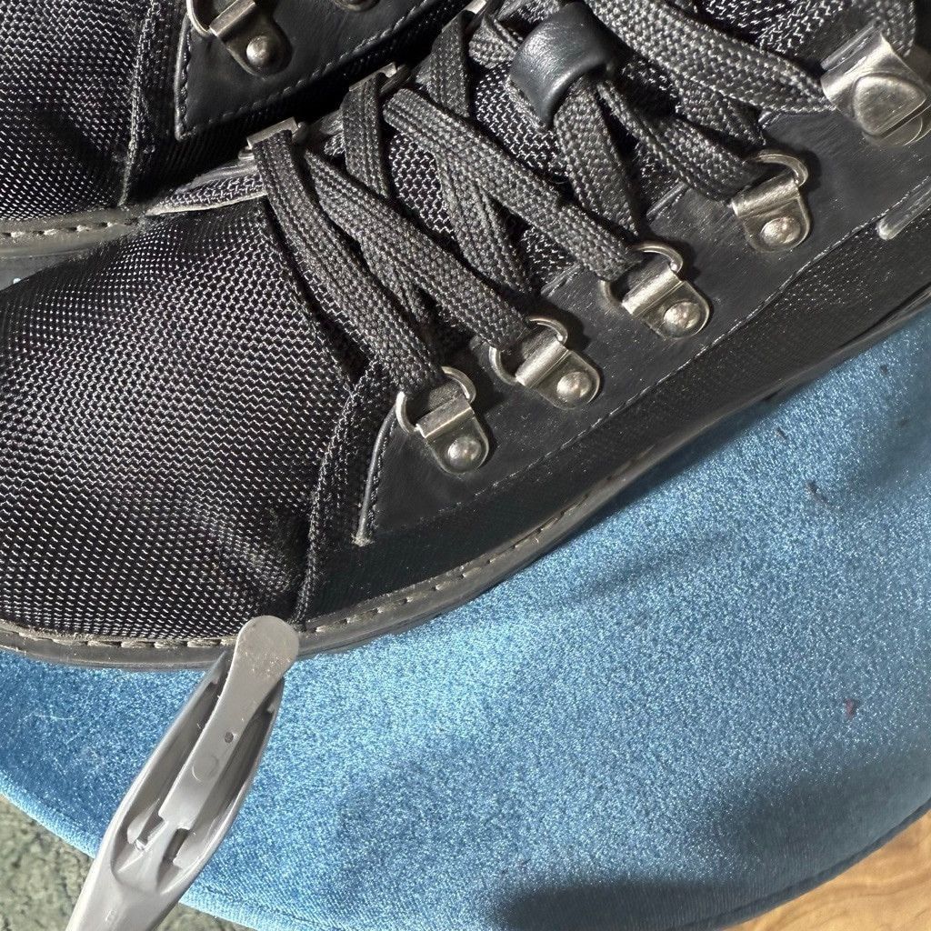 Vintage White Mountain black women’s lace up combat boots sz 7.5 Size US 7.5 / IT 37.5 - 13 Thumbnail