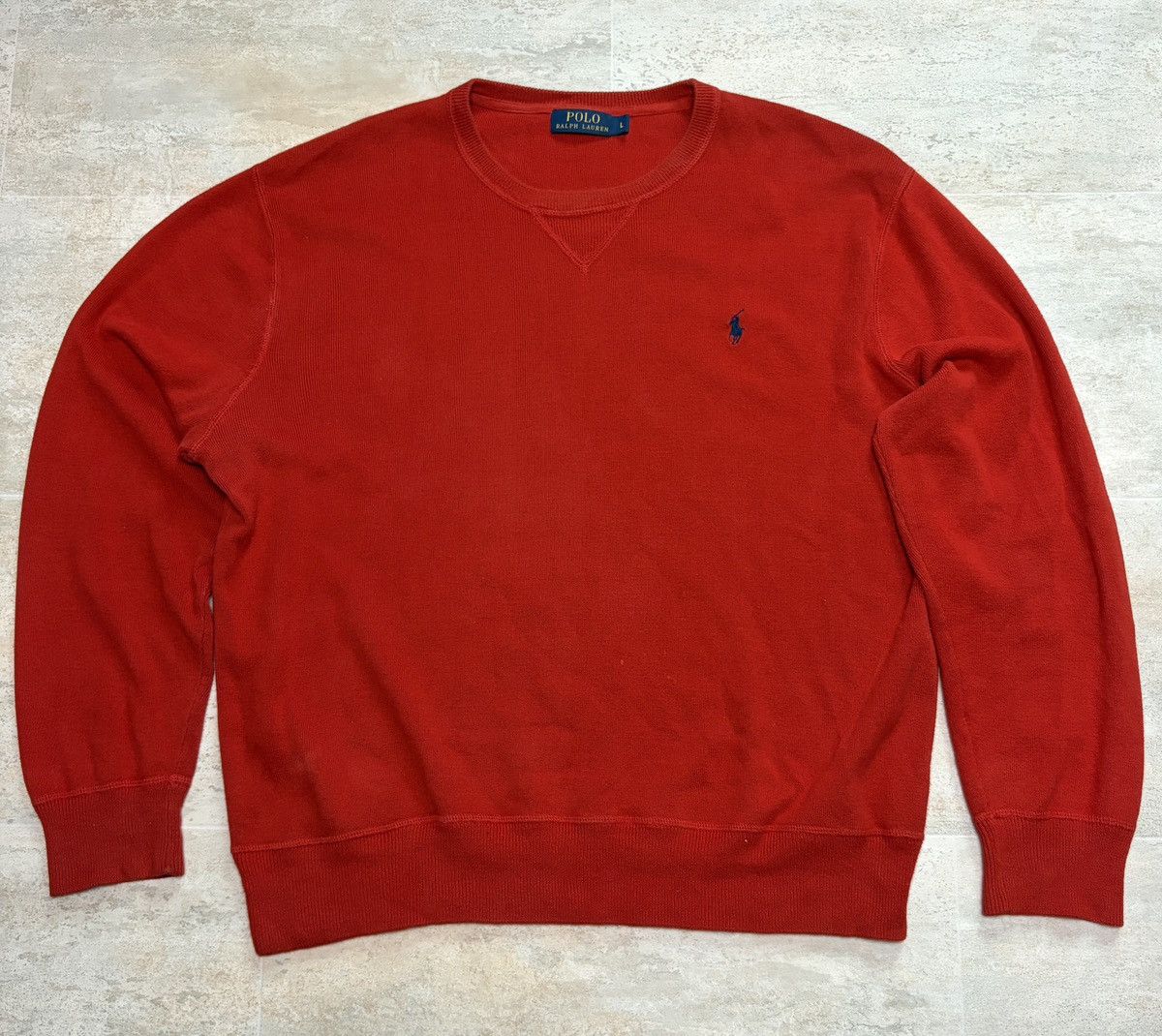 Ralph Lauren Ralph Lauren Sweater Sweatshirt Red in L Size US L / EU 52-54 / 3 - 3 Thumbnail