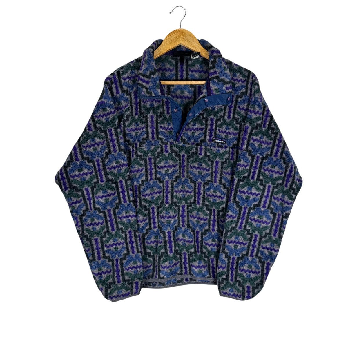 Patagonia ☀️PATAGONIA NATIVE SNAP BUTTON SWEATER Size US M / EU 48-50 / 2 - 2 Thumbnail