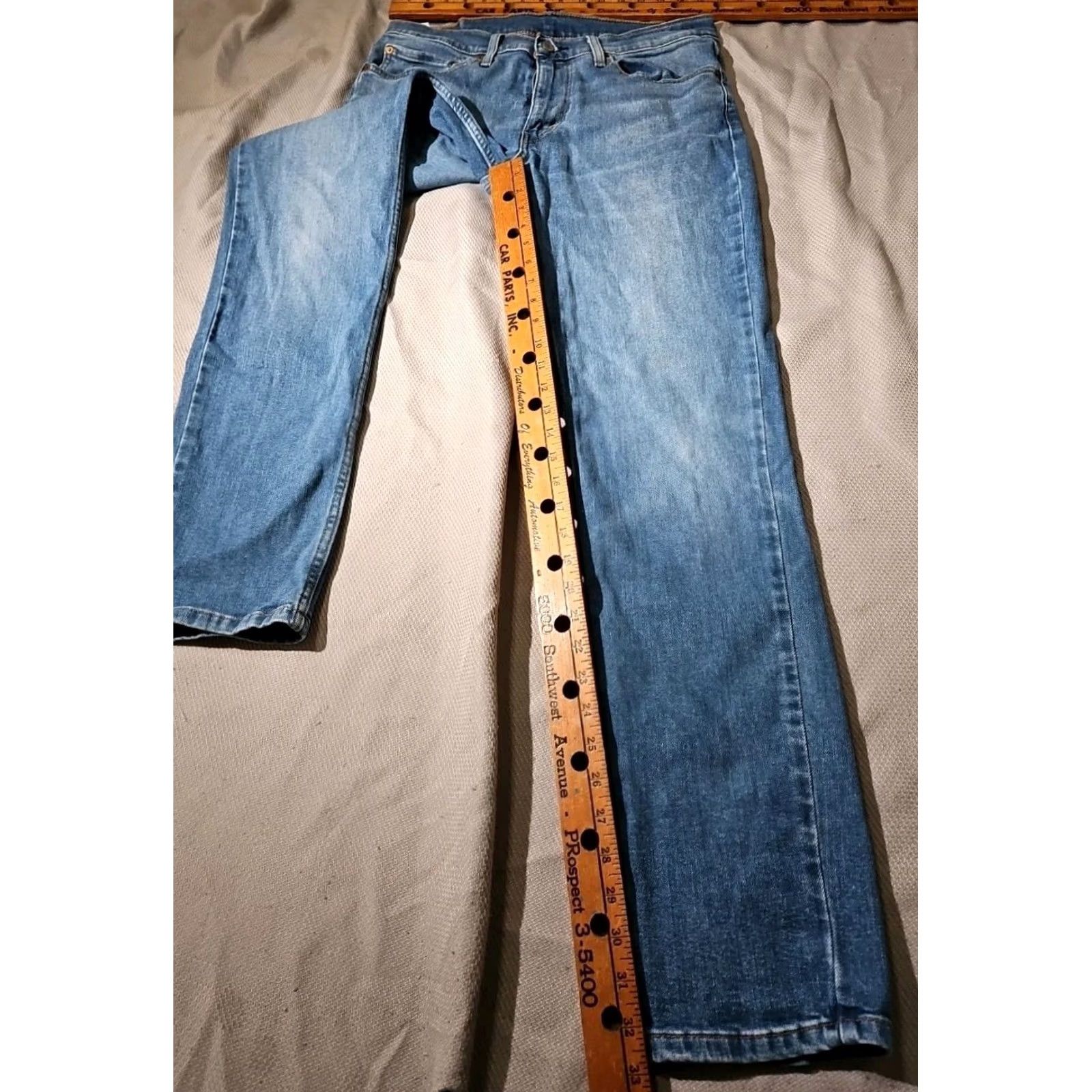 Levi's Levi'S 511 Jeans Mens 34x34 Blue Slim Fit Straight Pants Casual Denim Western - Pre-Owned - In Excellent Condition - Measurements Included Size US 34 / EU 50 - 7 Thumbnail